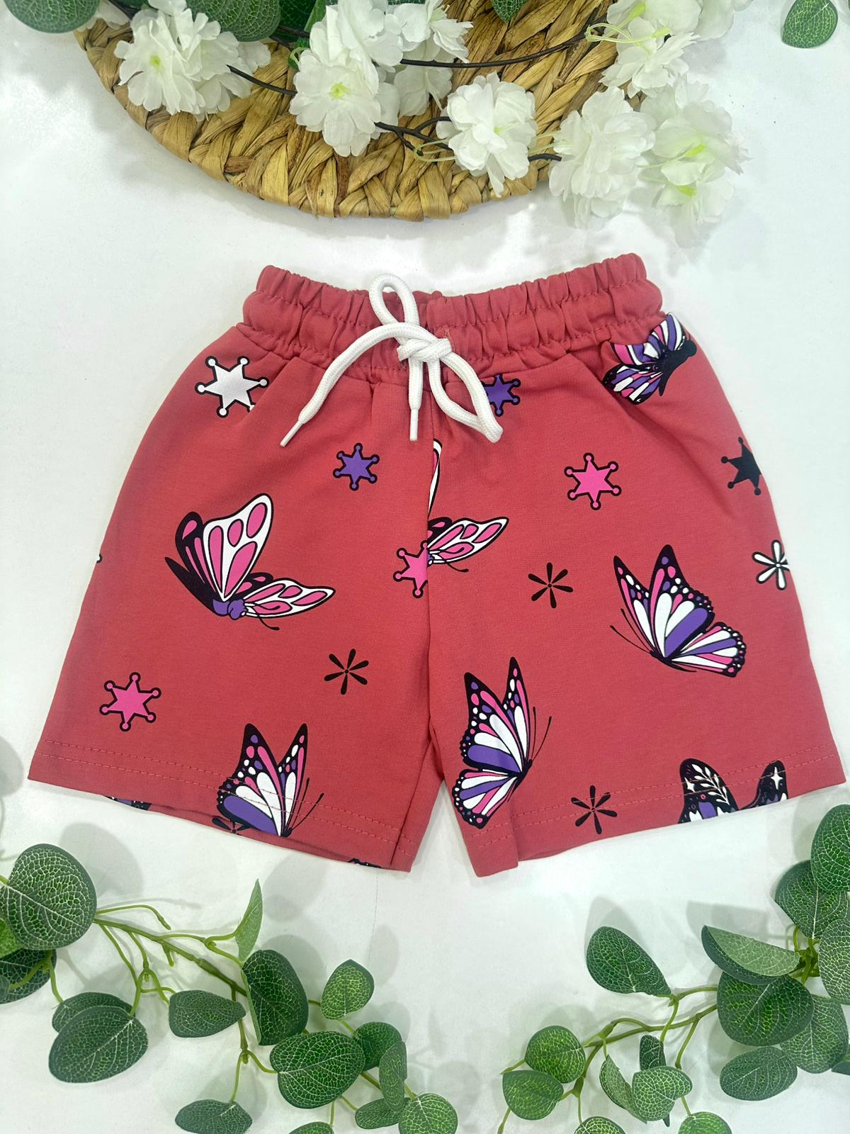 KIZ ÇOCUK ŞORTLU TAKIM