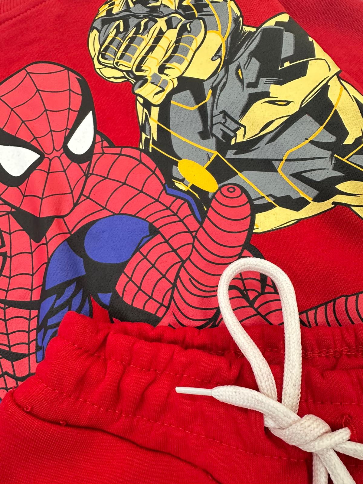 ERKEK ÇOCUK MARVEL BASKILI EŞOFMAN TAKIMI