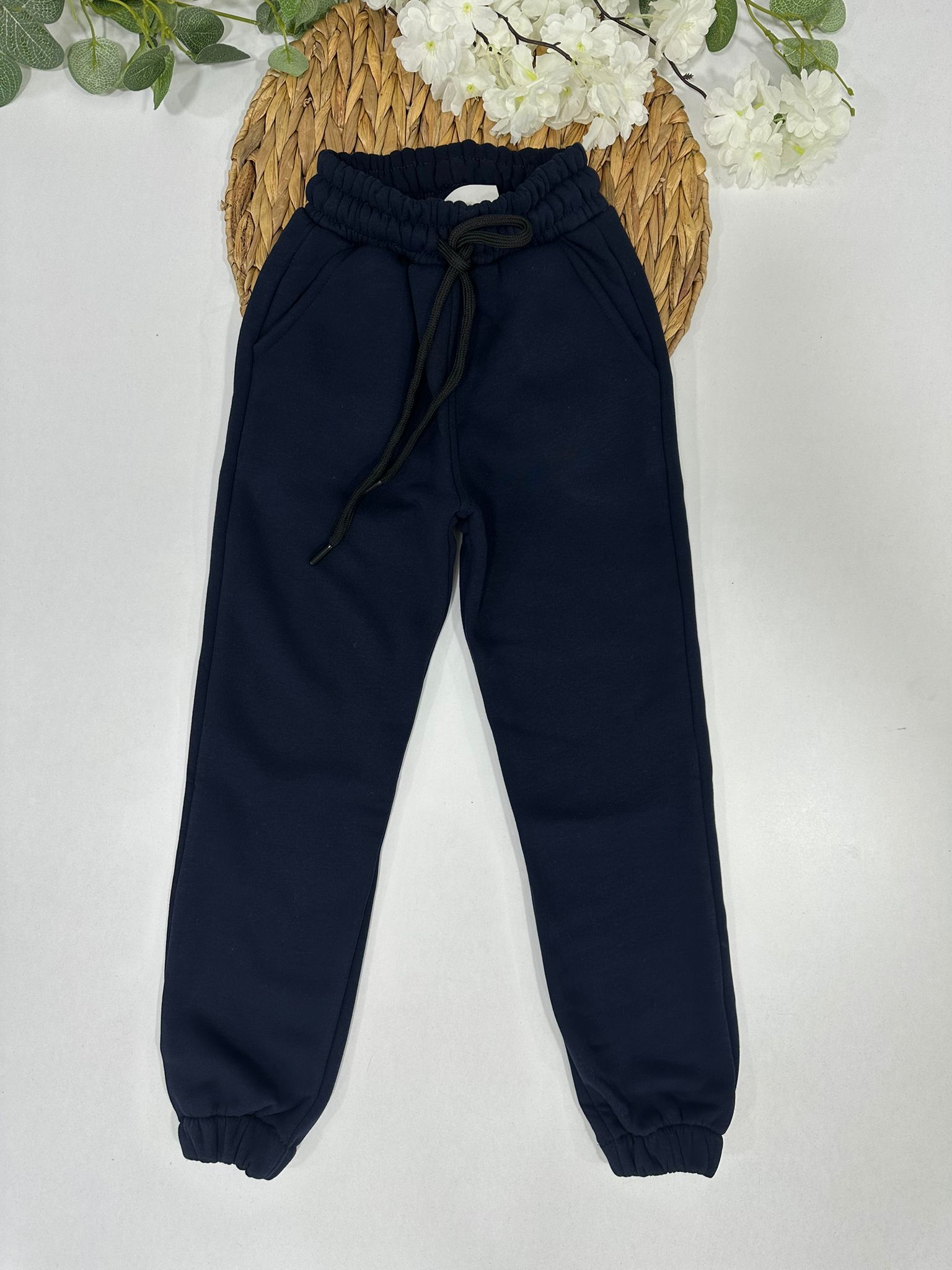 Kapüşonlu 3 İplik Şardonlu Eşofman Takımı