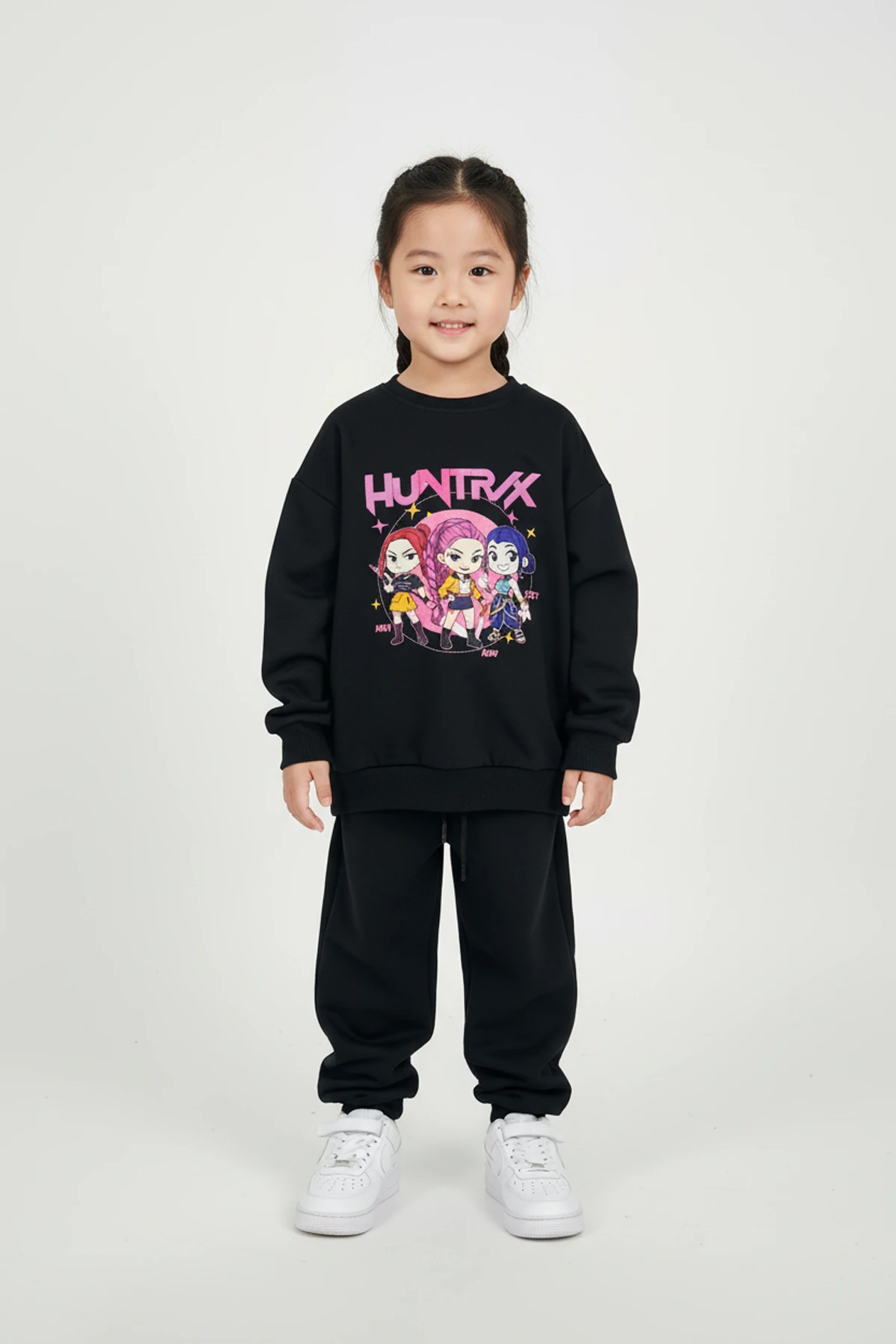 K-POP DEMON HUNTERS BASKILI EŞOFMAN TAKIMI