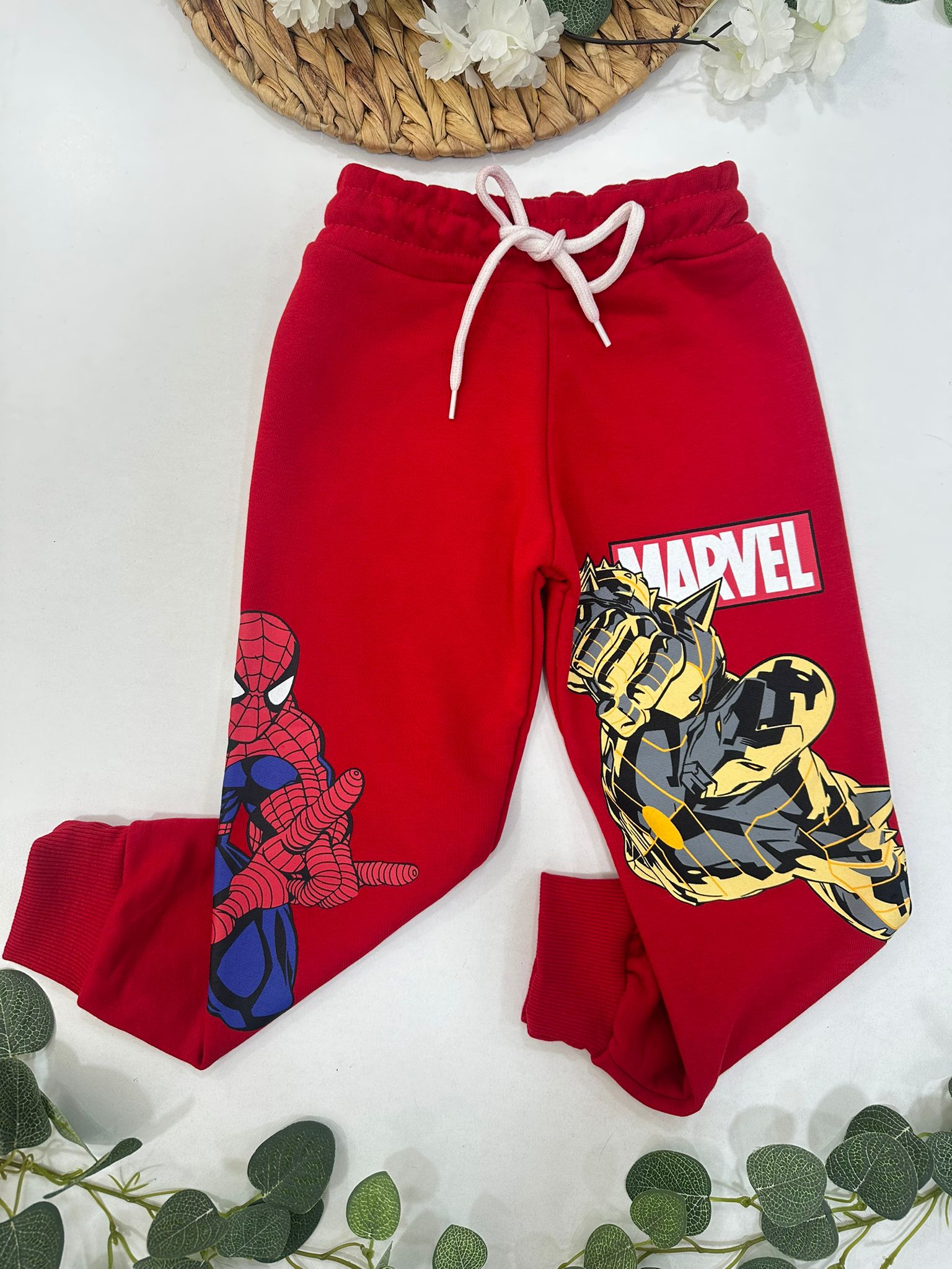 ERKEK ÇOCUK MARVEL BASKILI EŞOFMAN TAKIMI