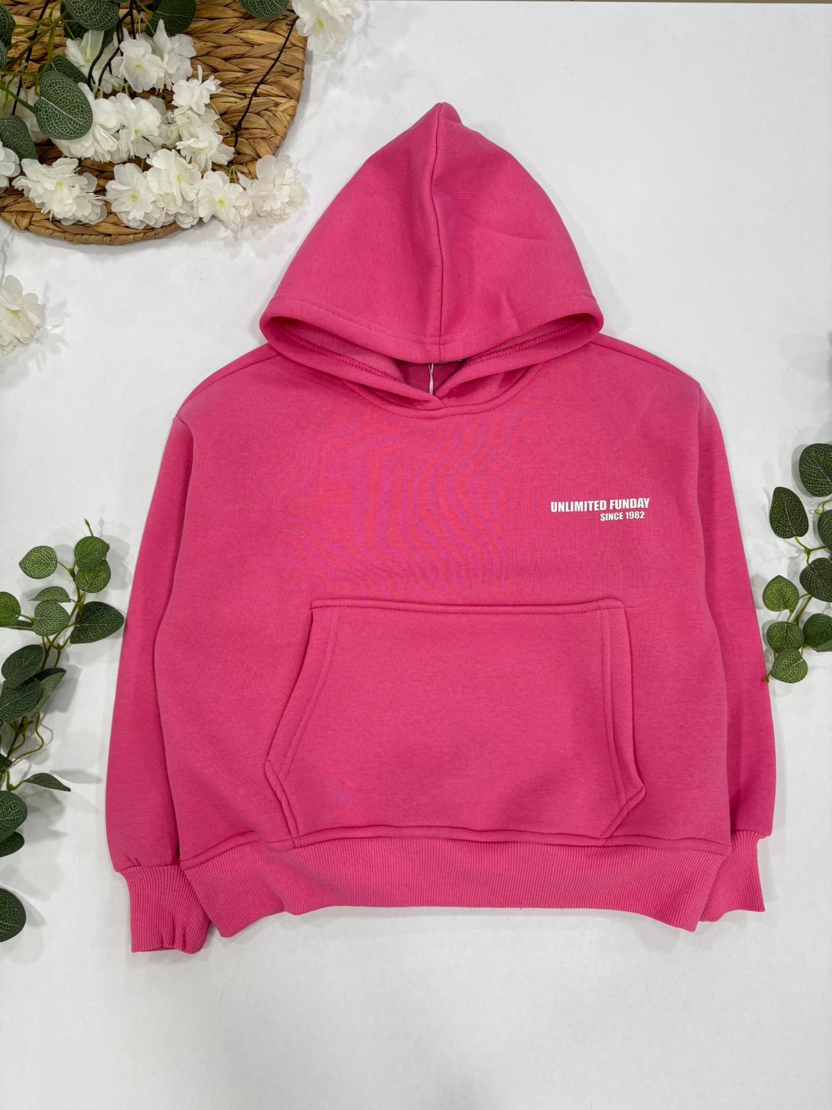 KIZ ÇOCUK OVERSİZE EŞOFMAN TAKIMI