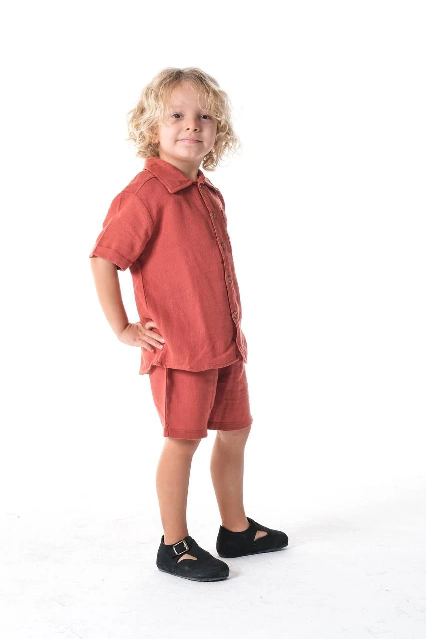 UNISEX OVERSİZE MÜSLİN TAKIM