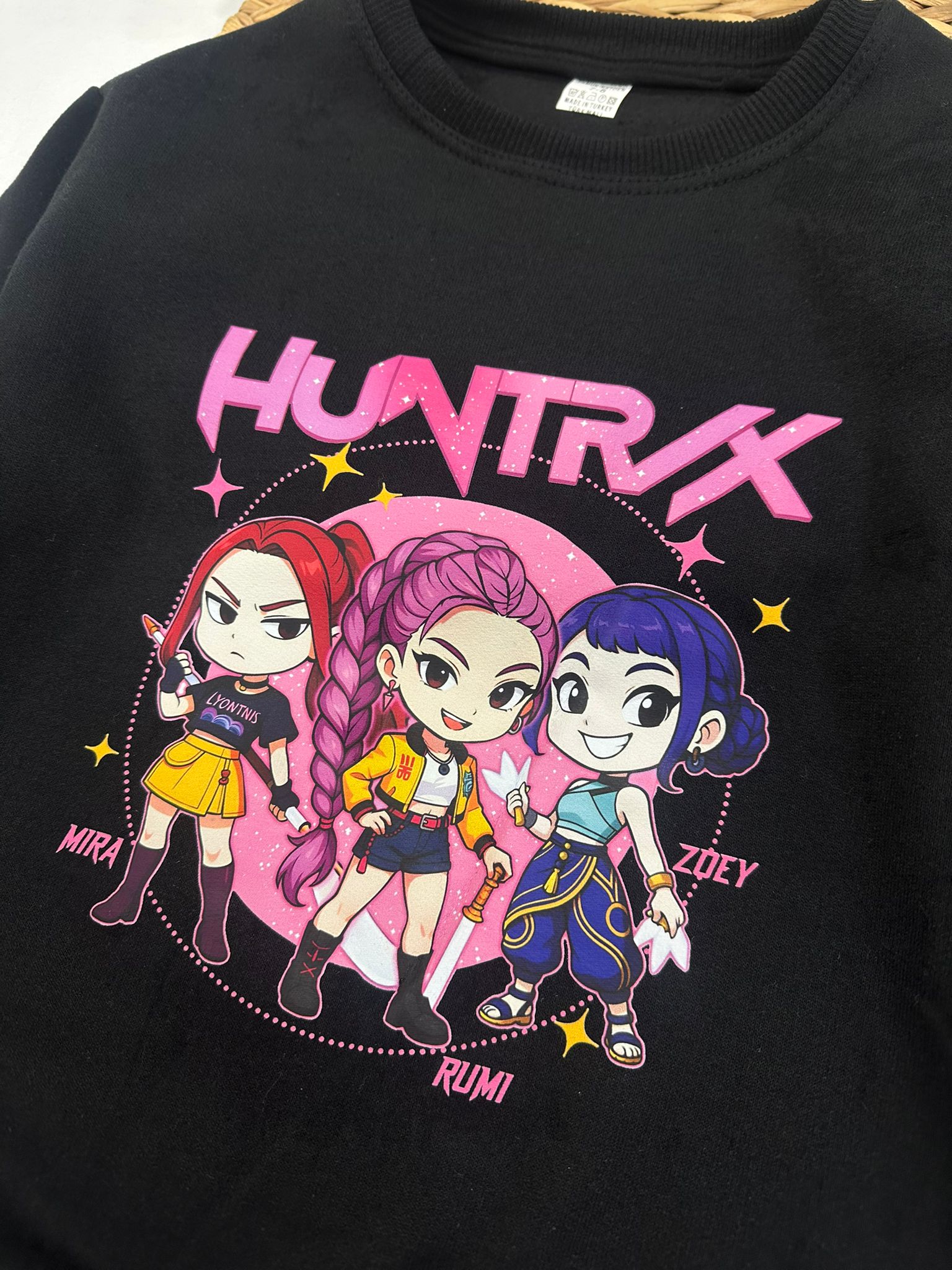 K-POP DEMON HUNTERS BASKILI EŞOFMAN TAKIMI