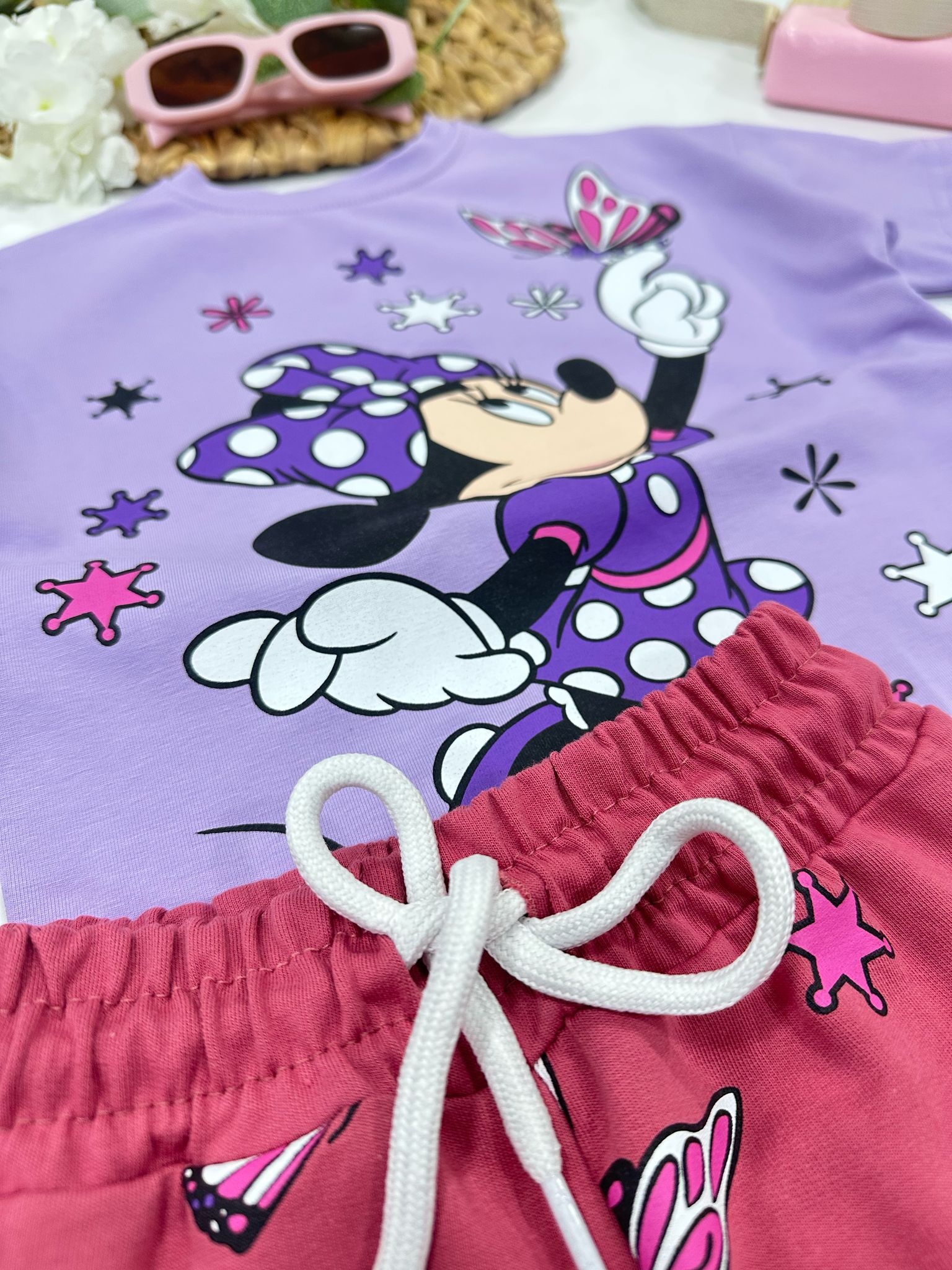 KIZ ÇOCUK ŞORTLU TAKIM