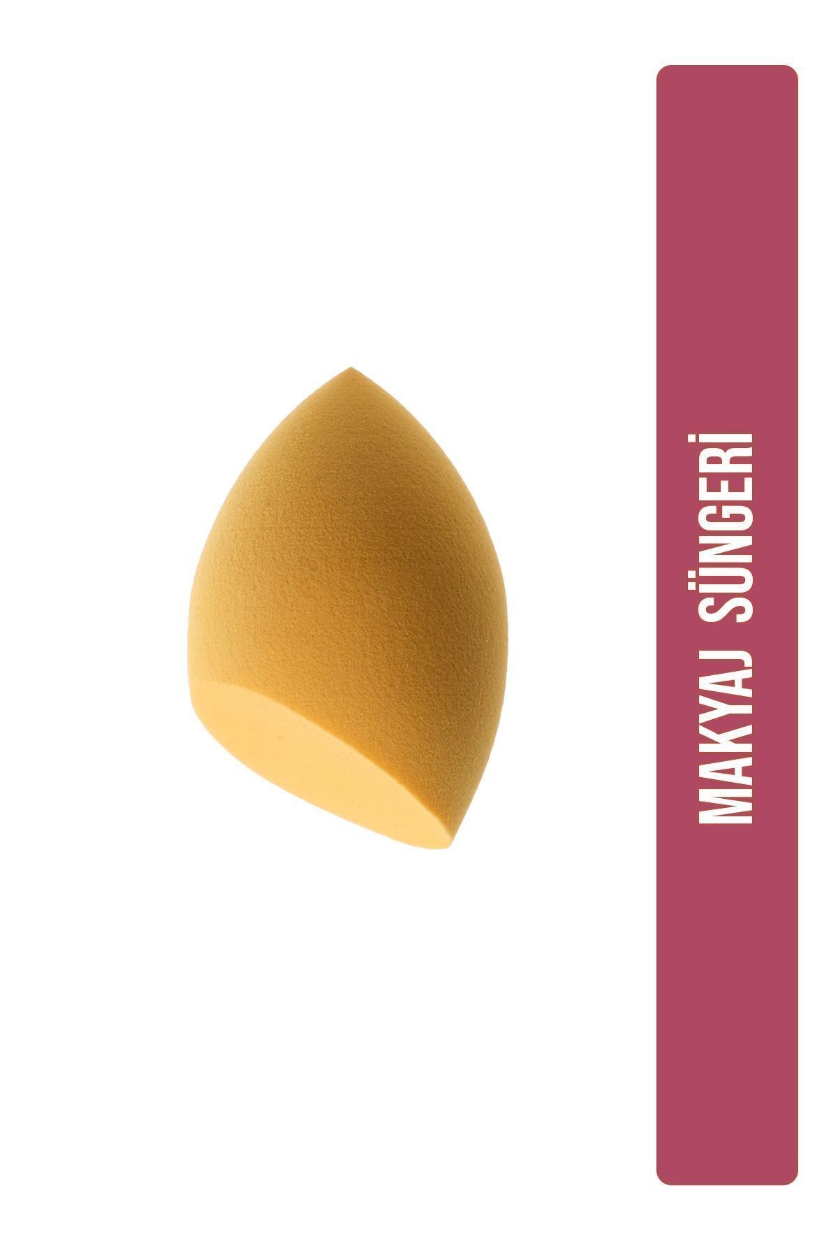 Professional Makeup Sponge Makyaj Süngeri Sarı