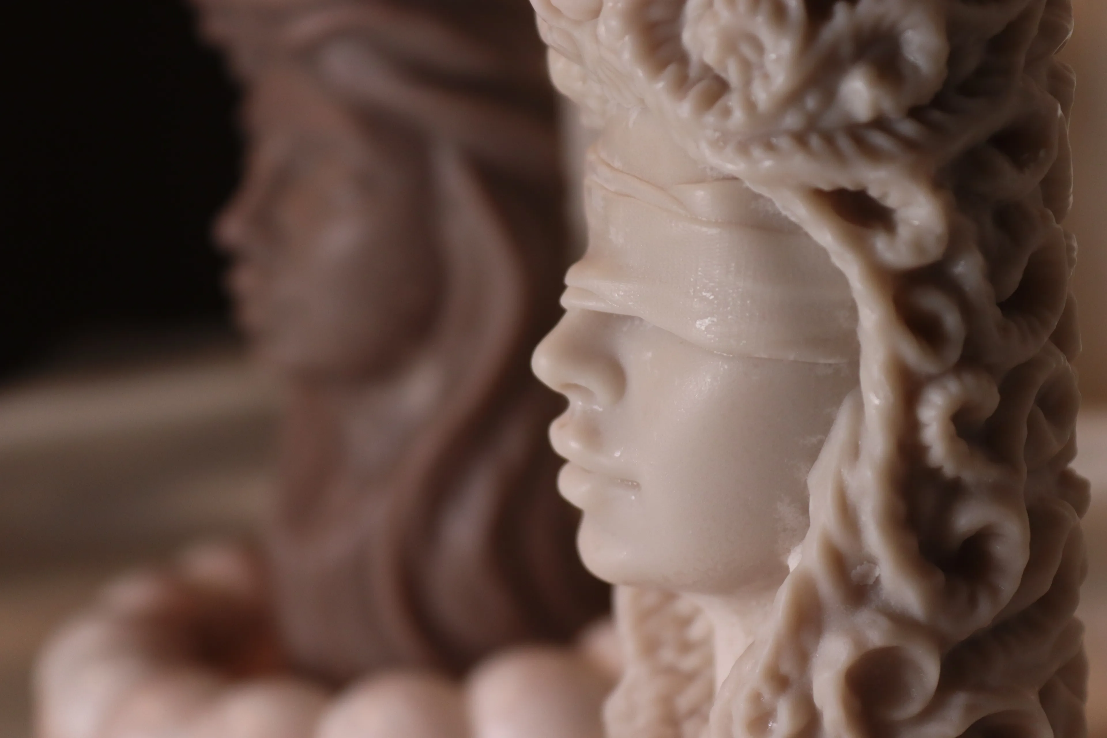 Tears of Light – Sanatsal Heykel Mum | El Yapımı Dekoratif (İki Parça)