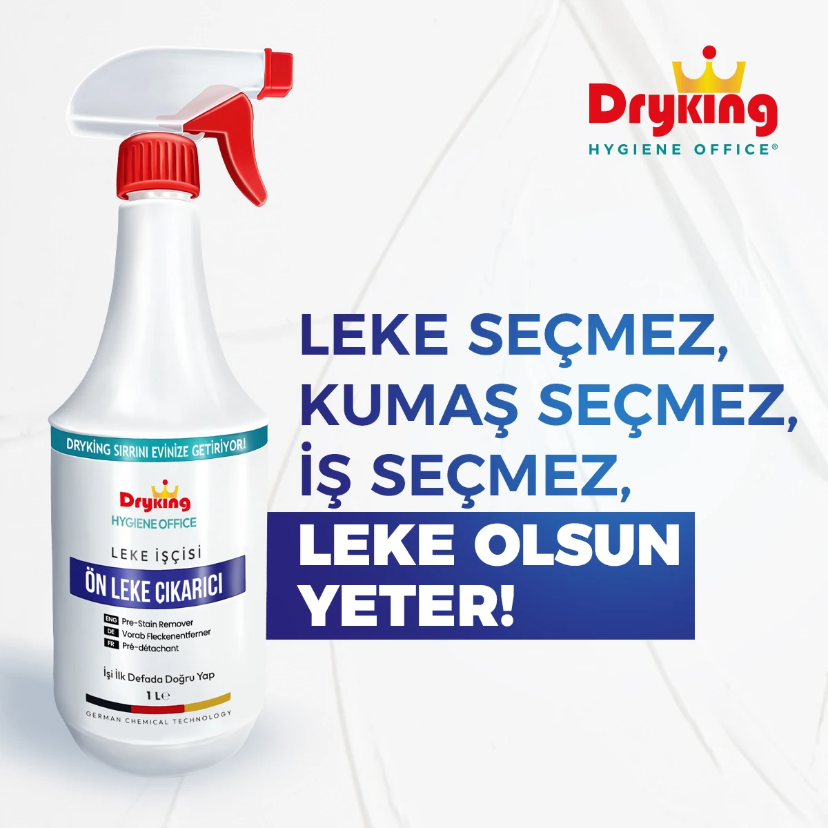 Dryking Leke İşçisi - Ön Leke Çıkarıcı (1 Litre)