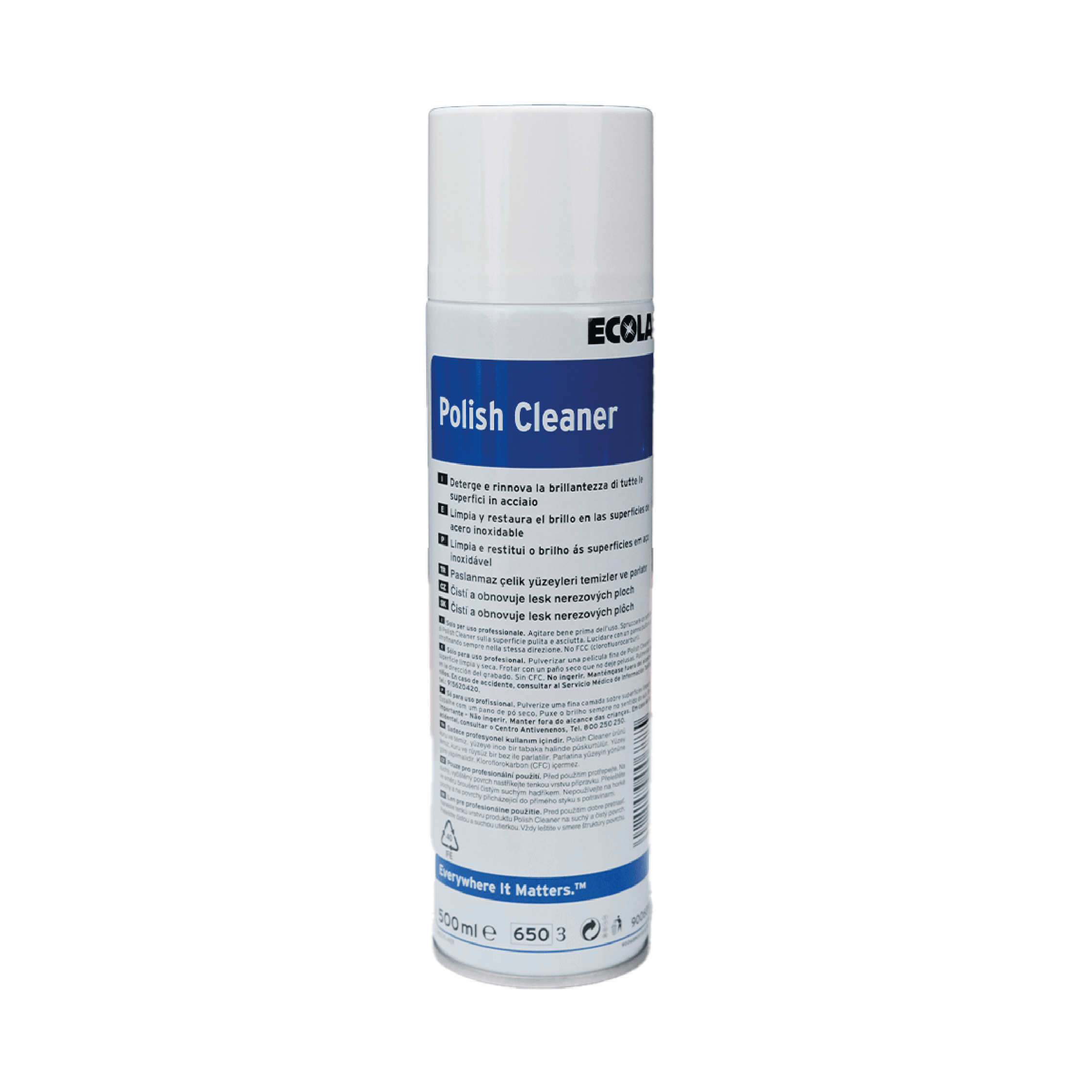Ecolab S. S. Polish&Cleaner Paslanmaz Çelik Temizleyici 500 ml