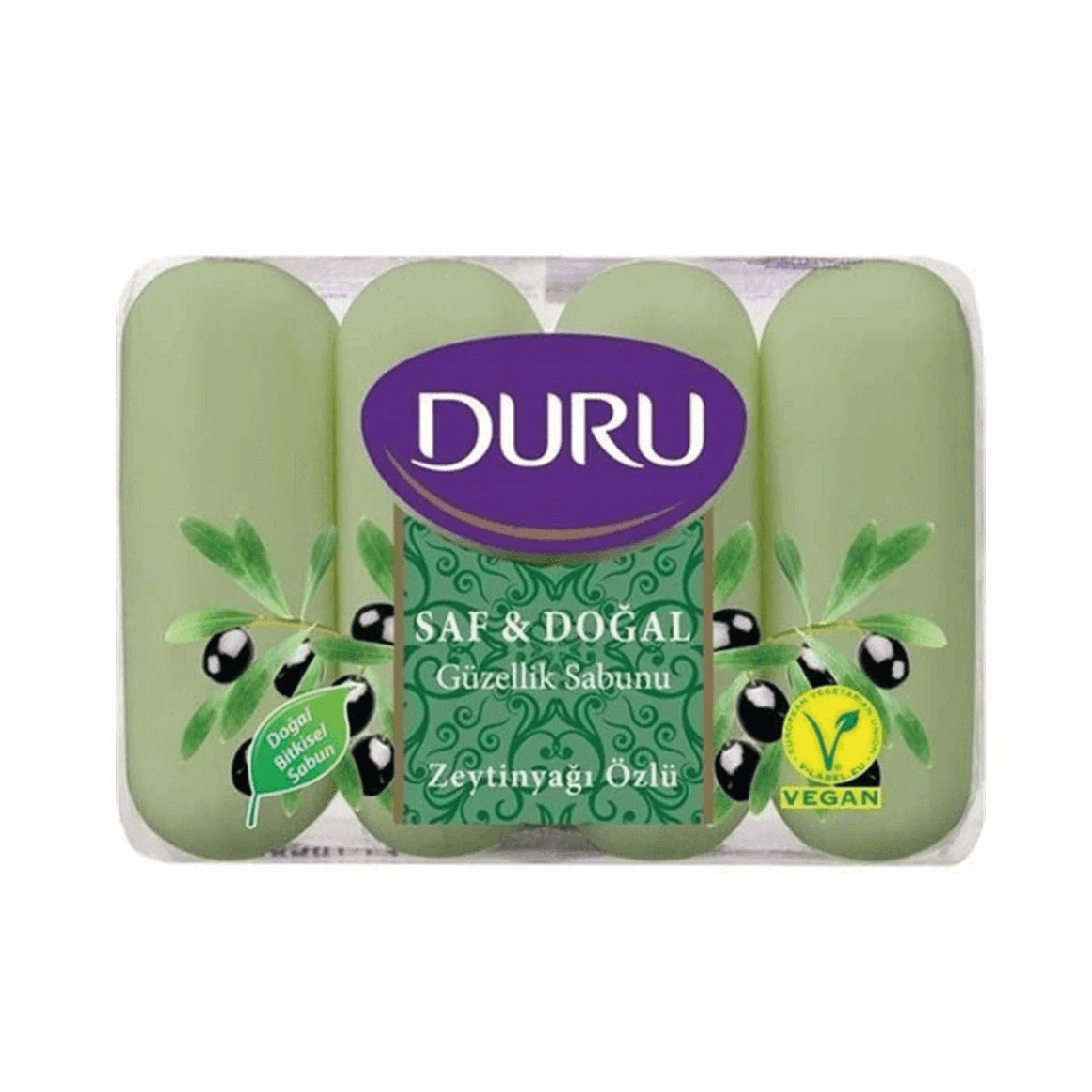 Duru Saf & Doğal Güzellik Sabunu Zeytinyağlı 70 gr/4'lü