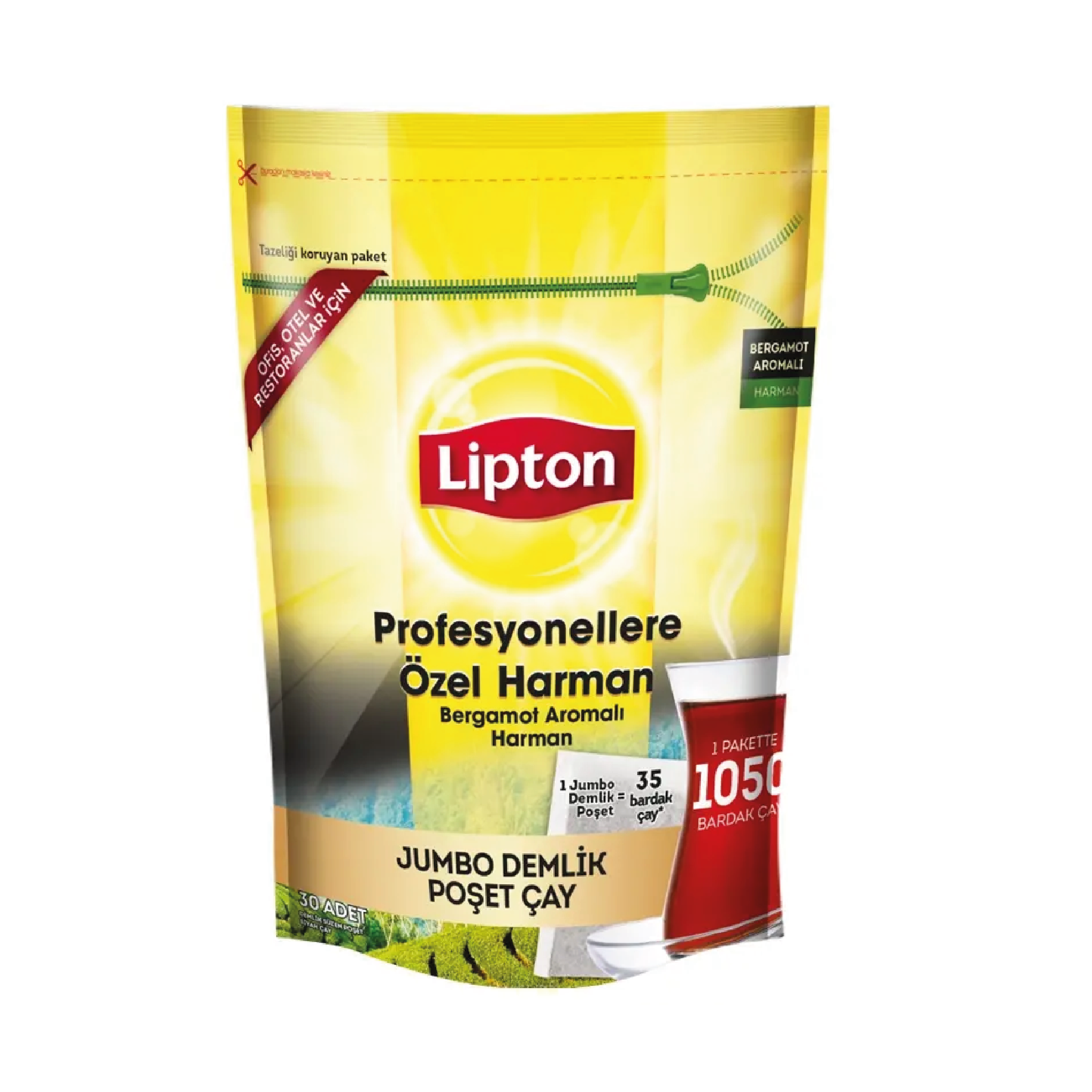 Lipton Yellow Label Jumbo 20 gr 35'li Demlik Poşet Çay