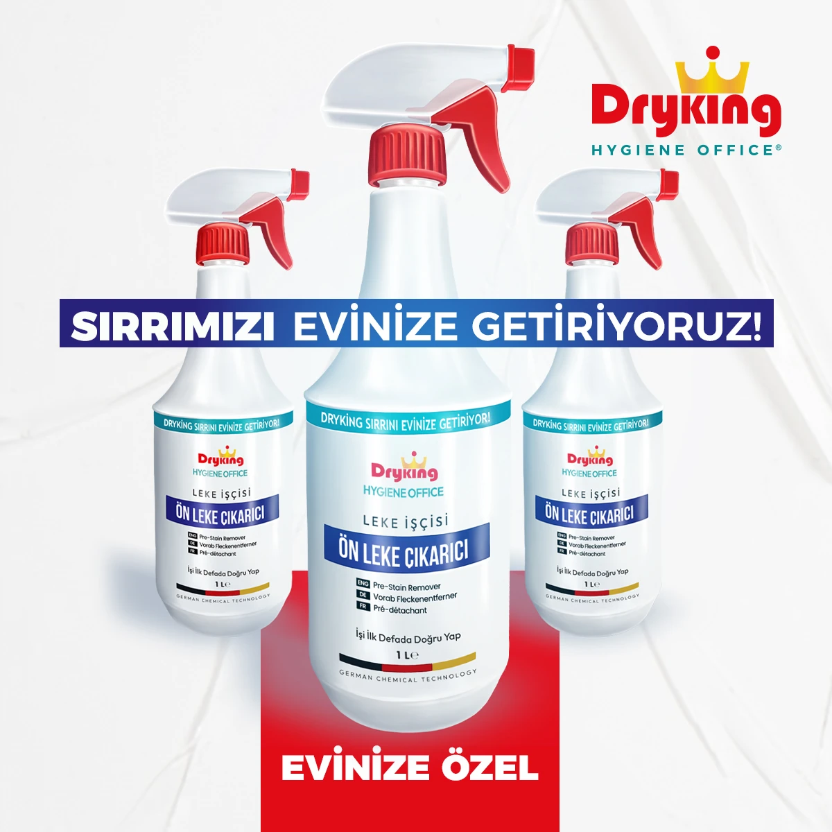 Dryking Leke İşçisi - Ön Leke Çıkarıcı (1 Litre)