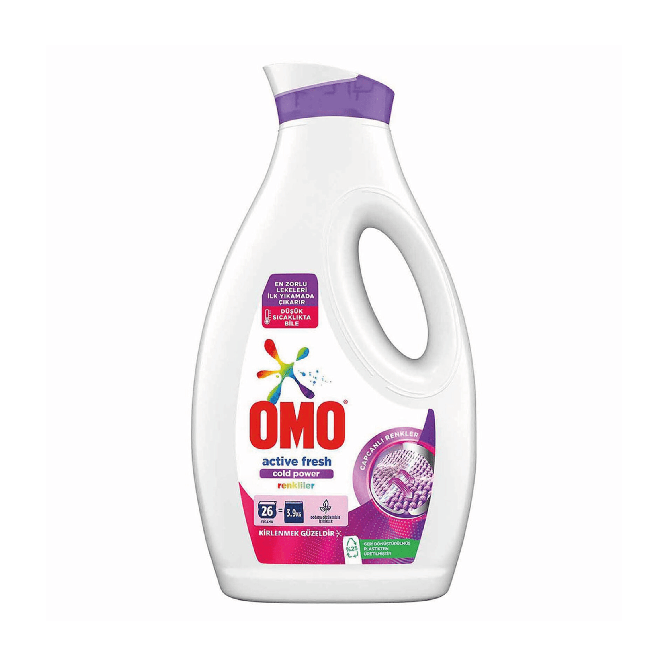 Omo Renkliler için Sıvı Çamaşır Deterjanı 1690 ml