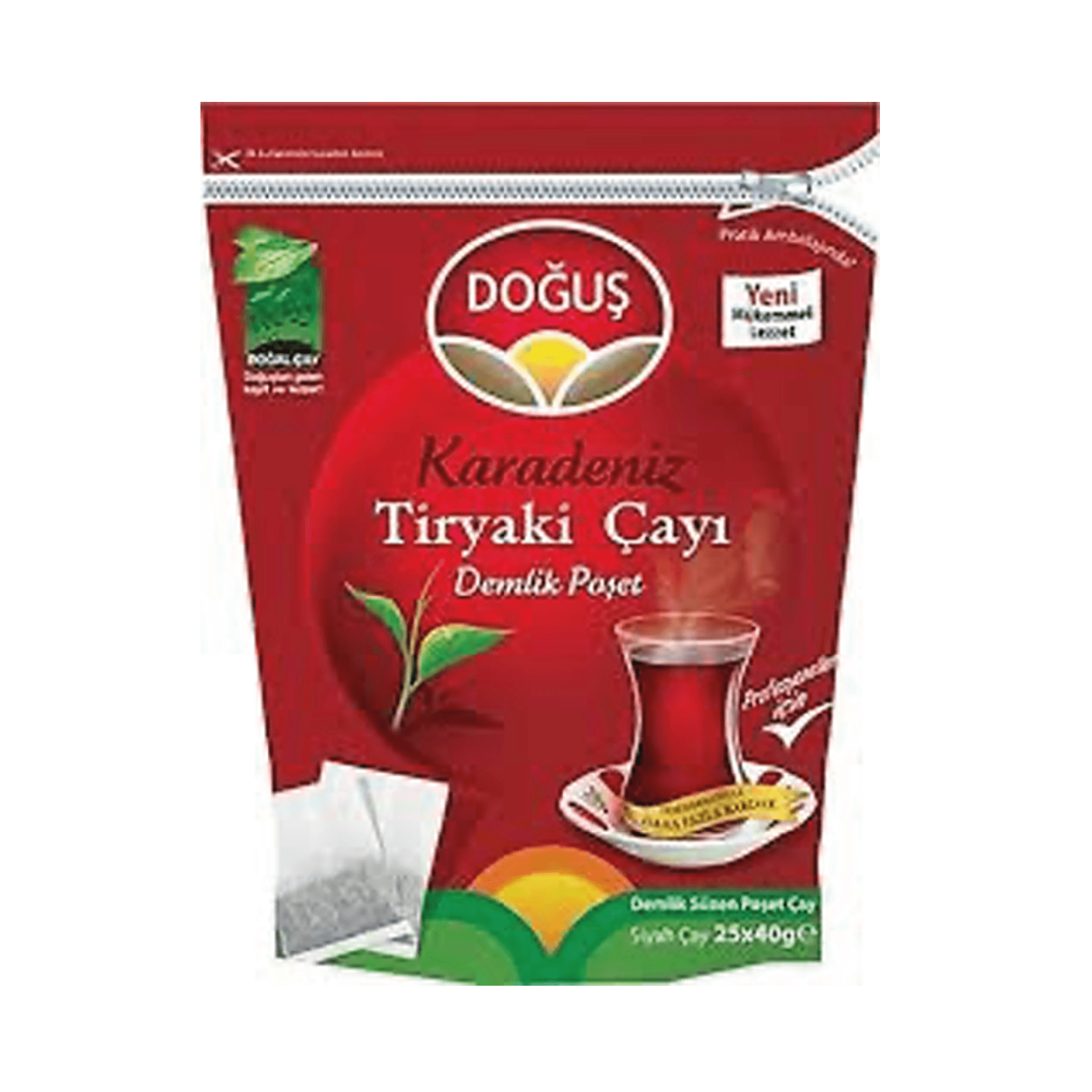 Doğuş Karadeniz Tiryaki 40 gr 25'li Demlik Poşet Çay