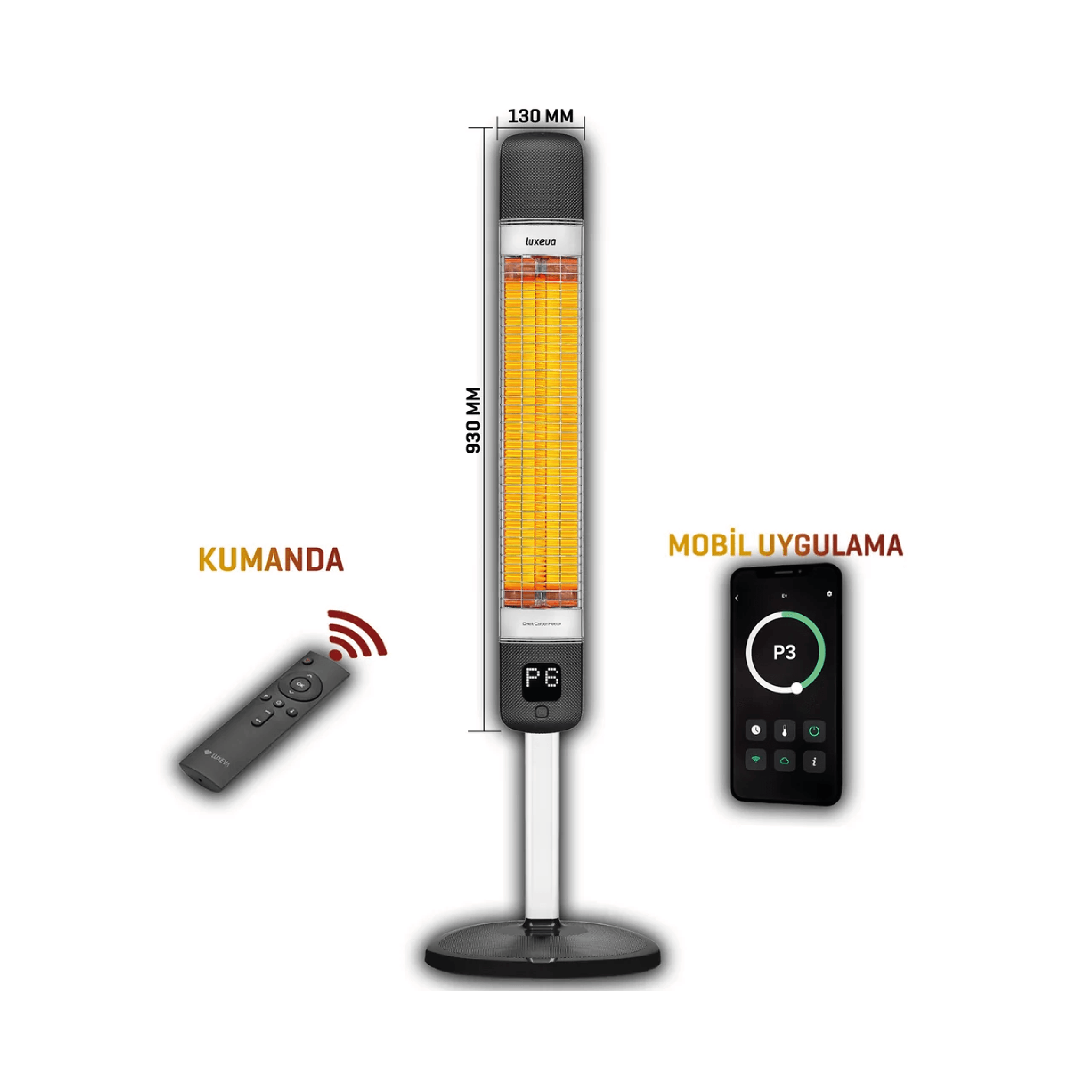 Luxeva Smart-Fr JetBlack