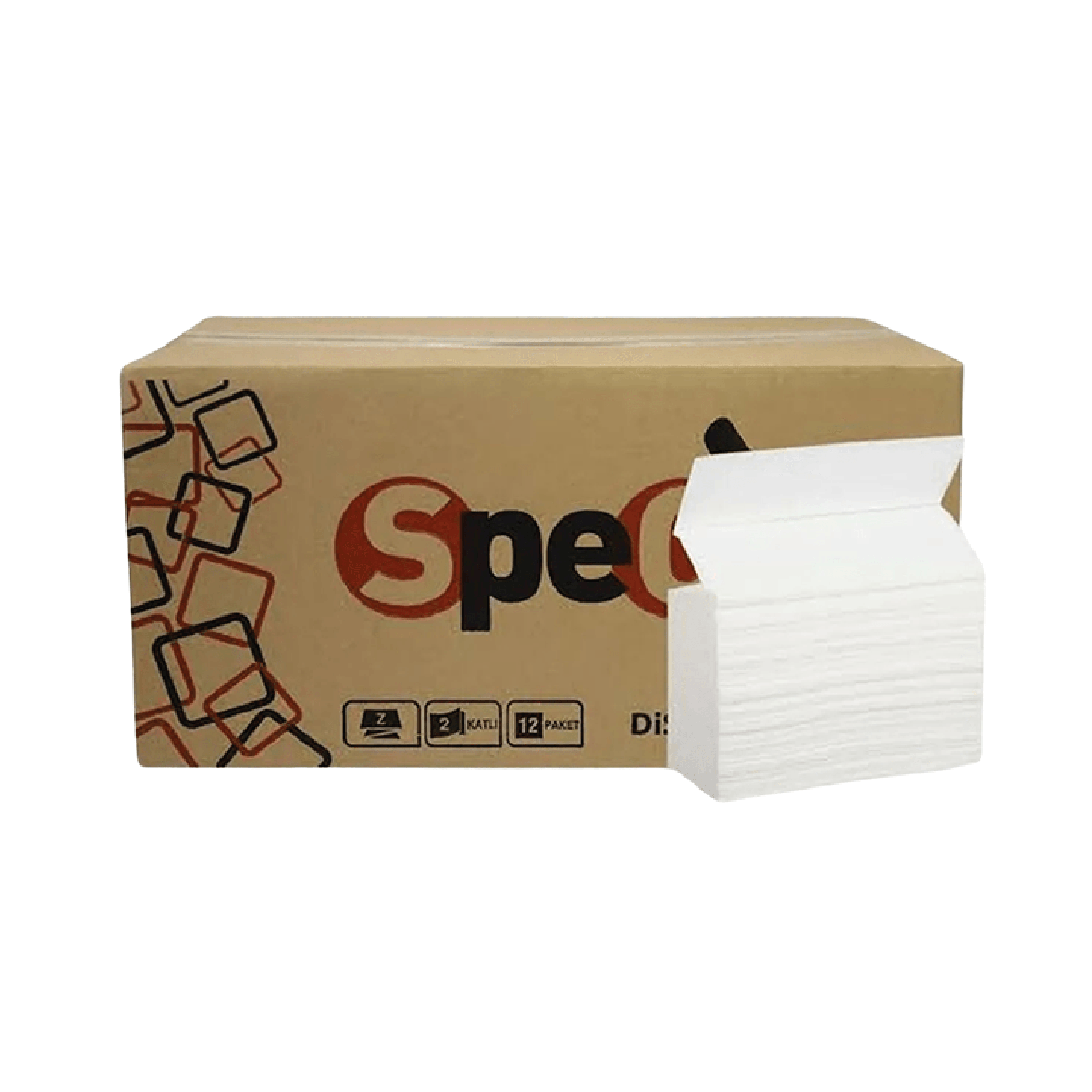 Spect Z Katlı Havlu 12'li