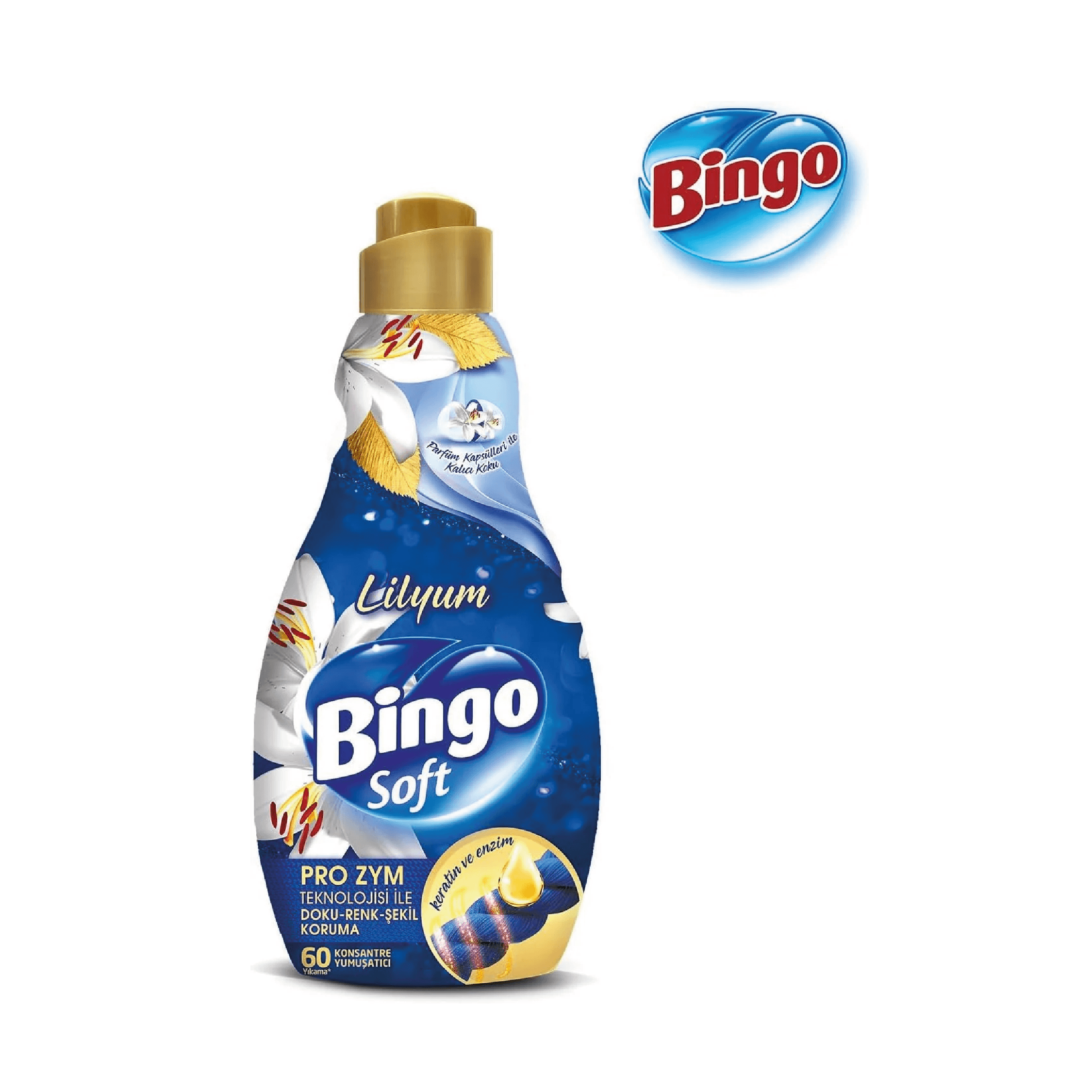 Bingo Soft Konsantre Lilyum Yumuşatıcı 1440 ml