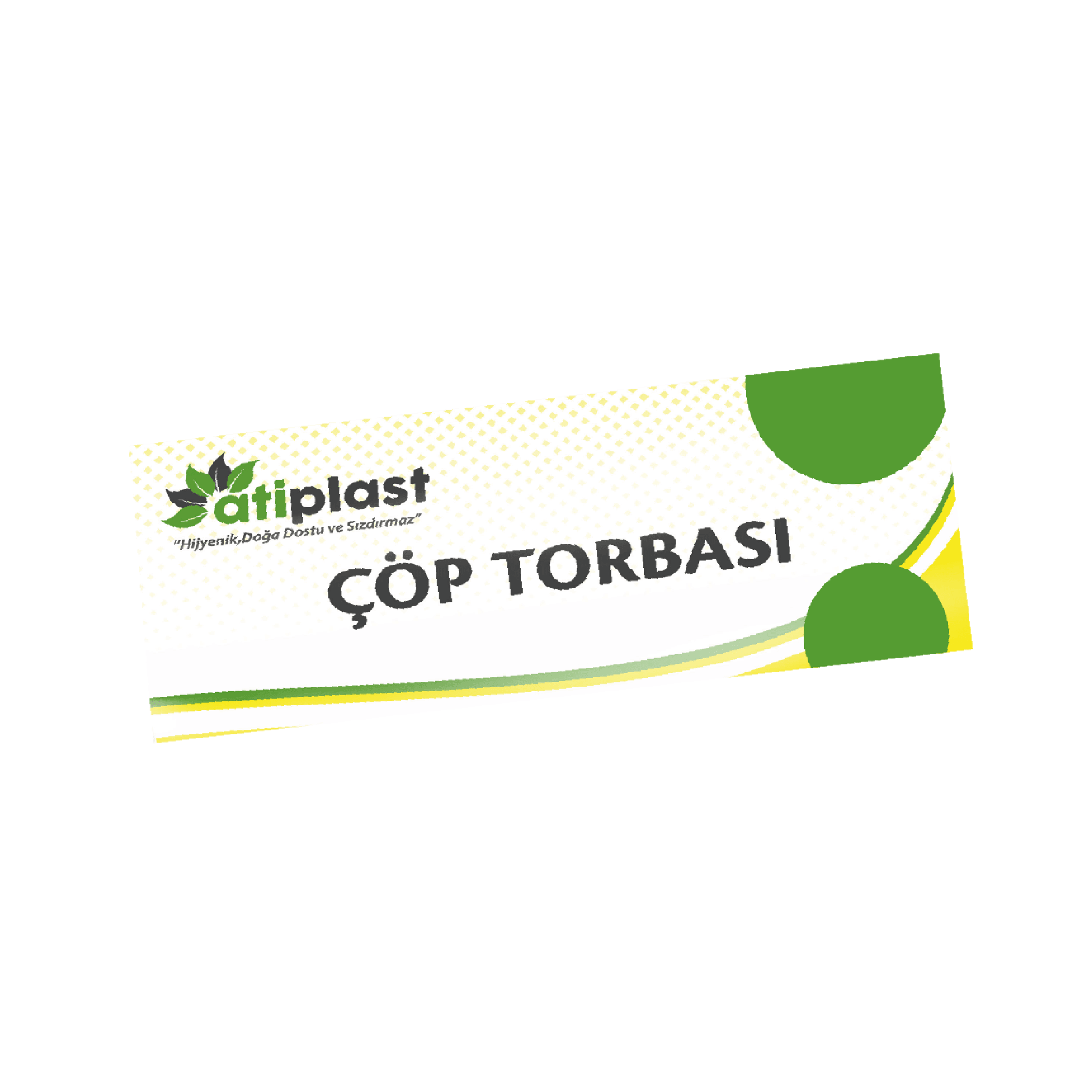 Atiplast Eko Endüstriyel Büyük Çöp Poşeti Siyah 65*80/150 gr