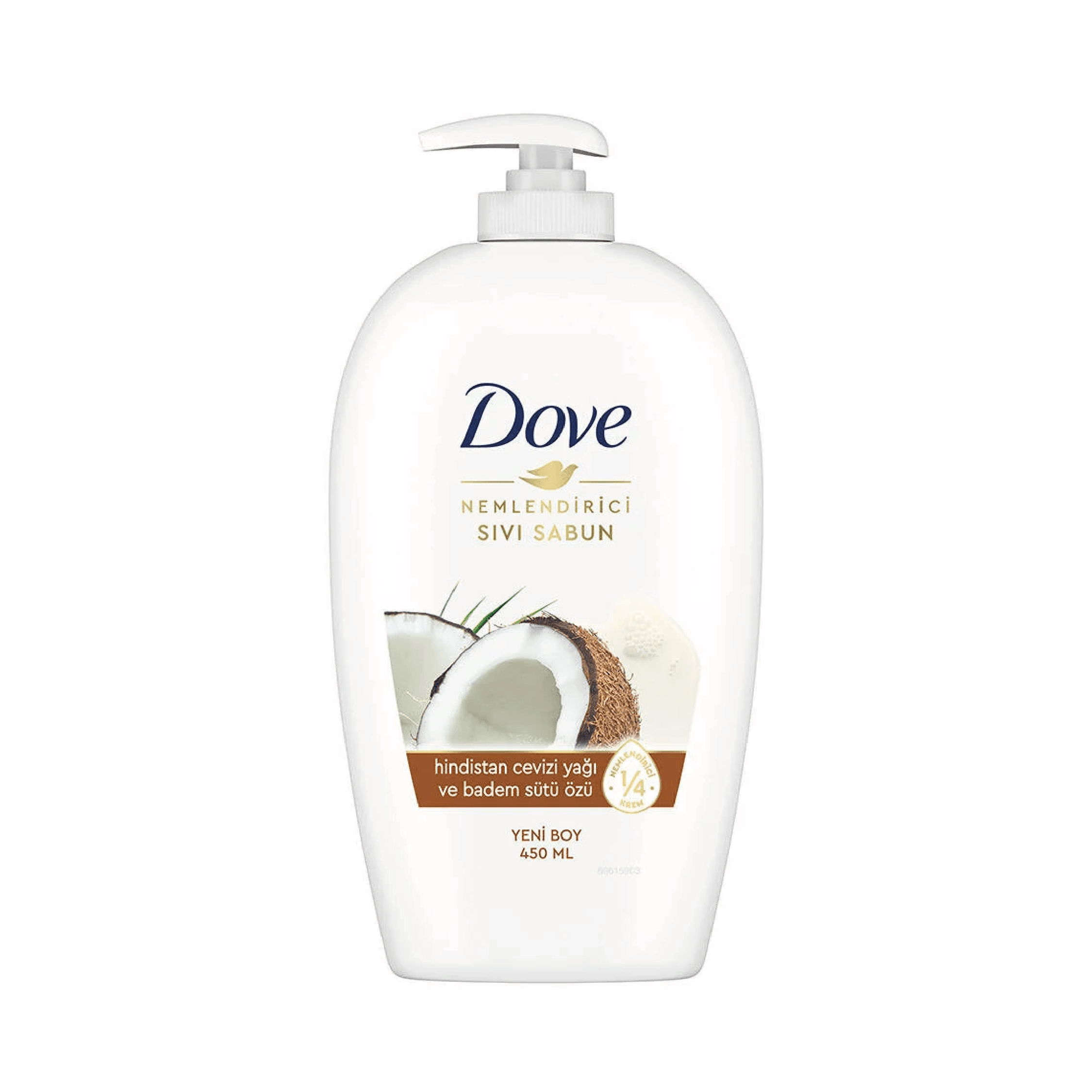 Dove Sıvı Sabun Hindistan Cevizi Yağı & Badem Sütü 450 ml