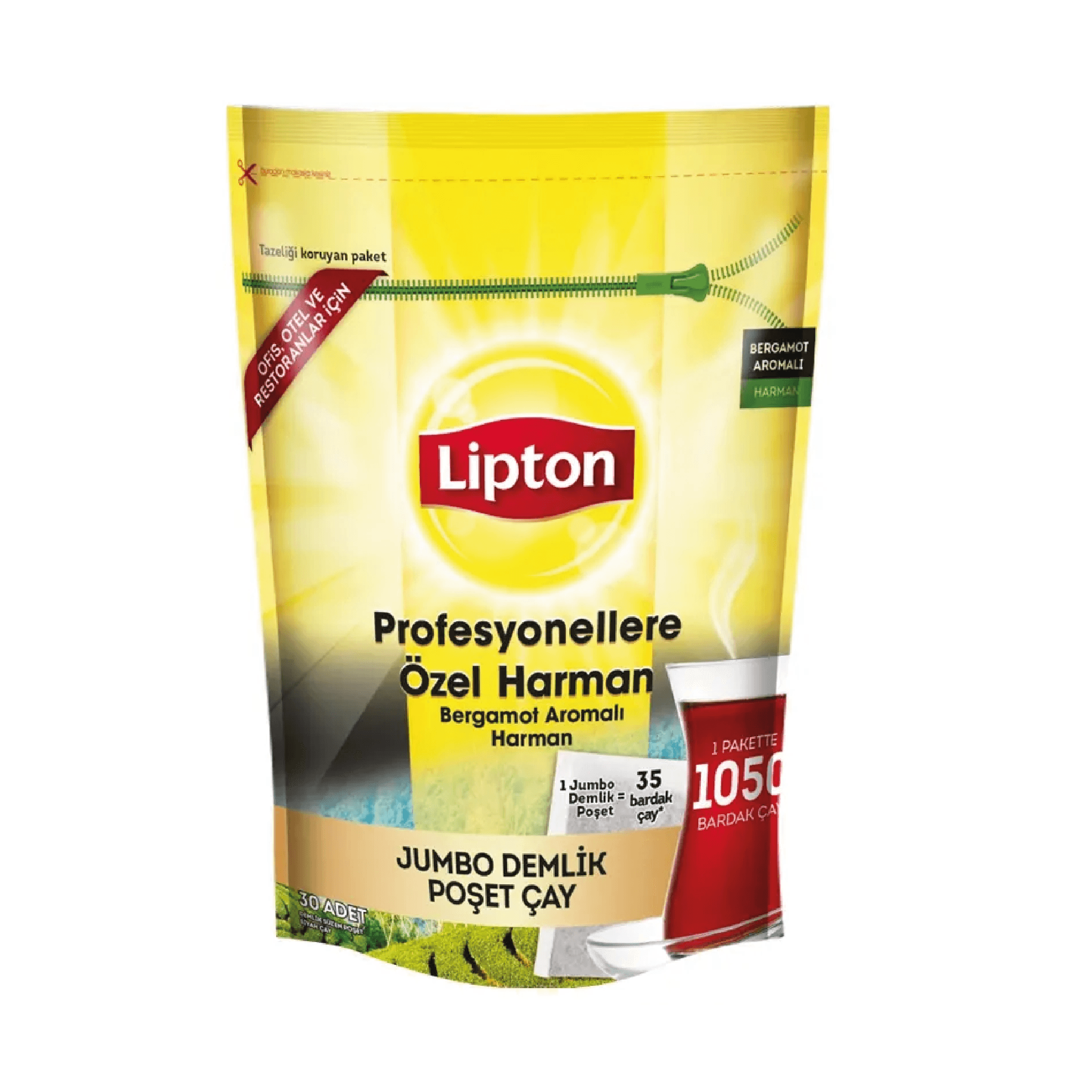 Lipton Yellow Label Jumbo 20 gr 35'li Demlik Poşet Çay