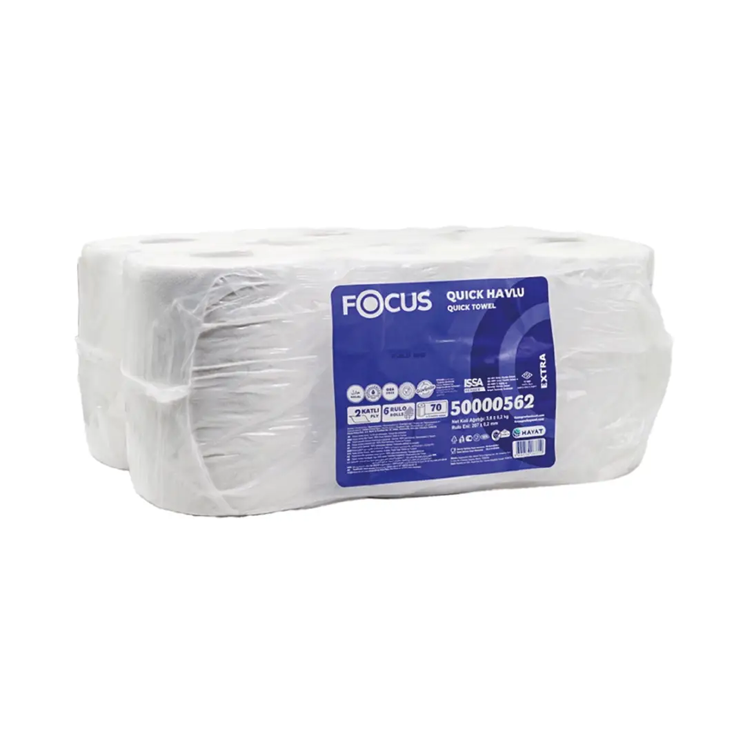 Focus Extra Quick Havlu 70 Metre 6'lı