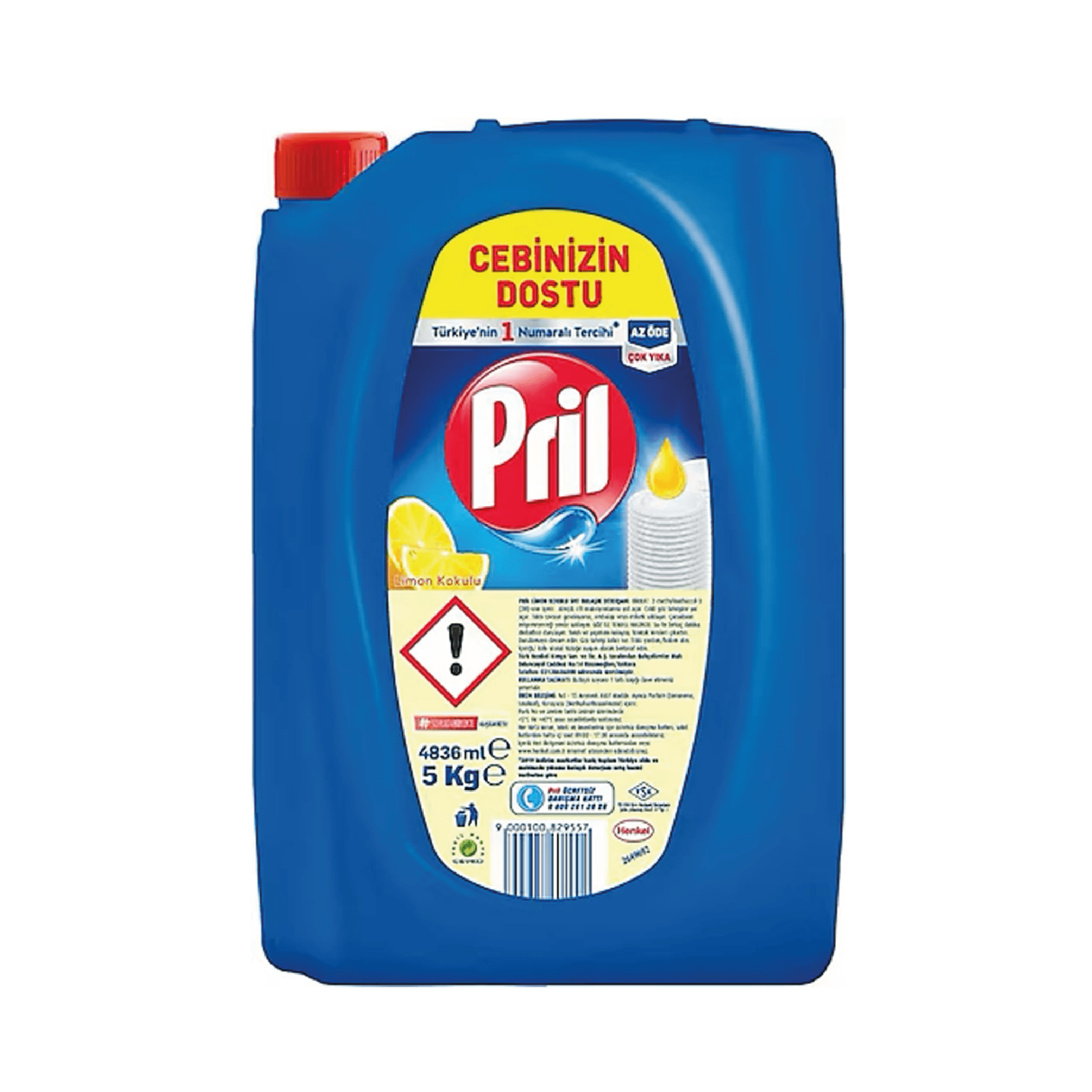 Pril Bulaşık Deterjanı Limon 4 lt