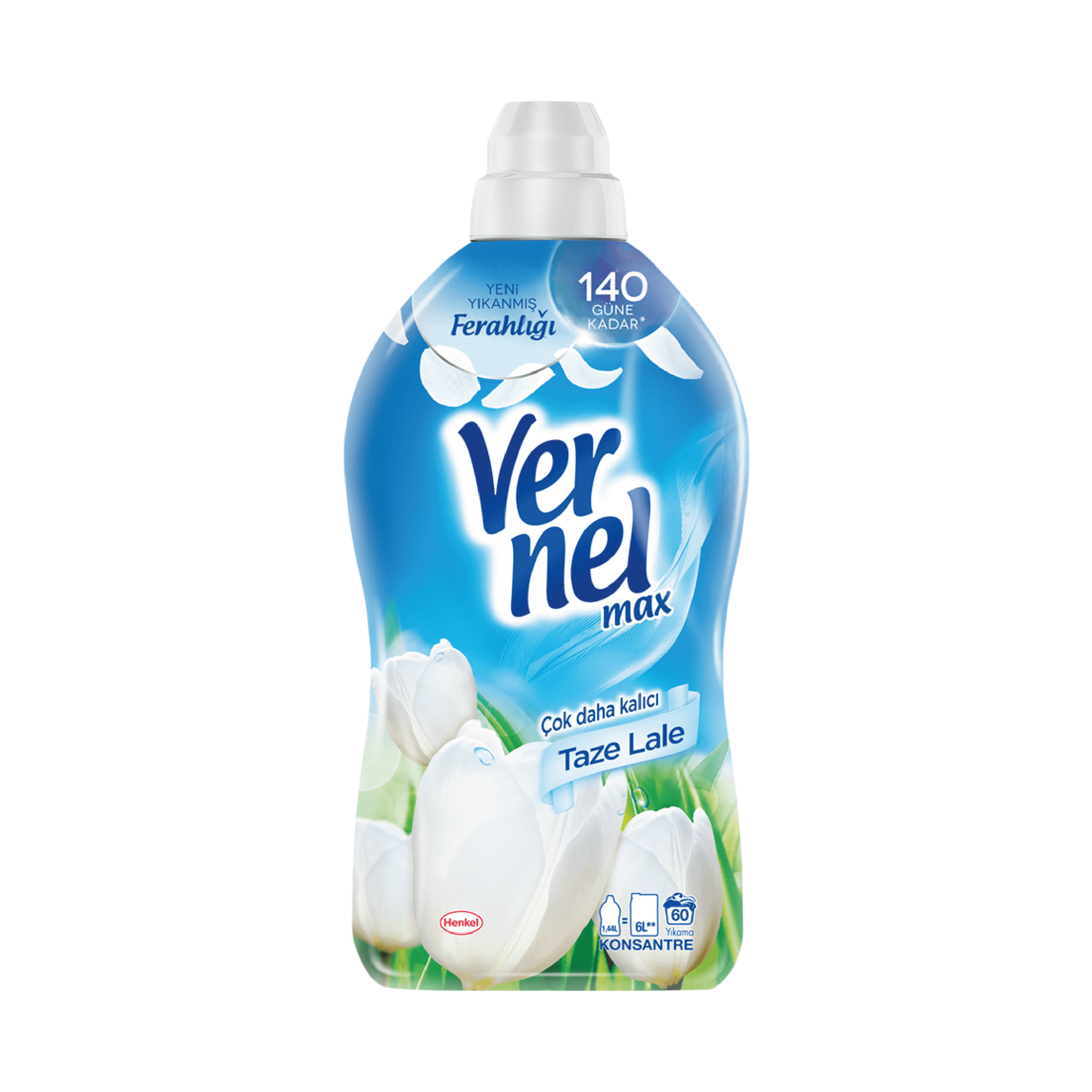 Vernel Max Çamaşır Yumuşatıcı Taze Lale 1440 ml