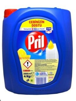 Pril Bulaşık Deterjanı Limon 4 lt
