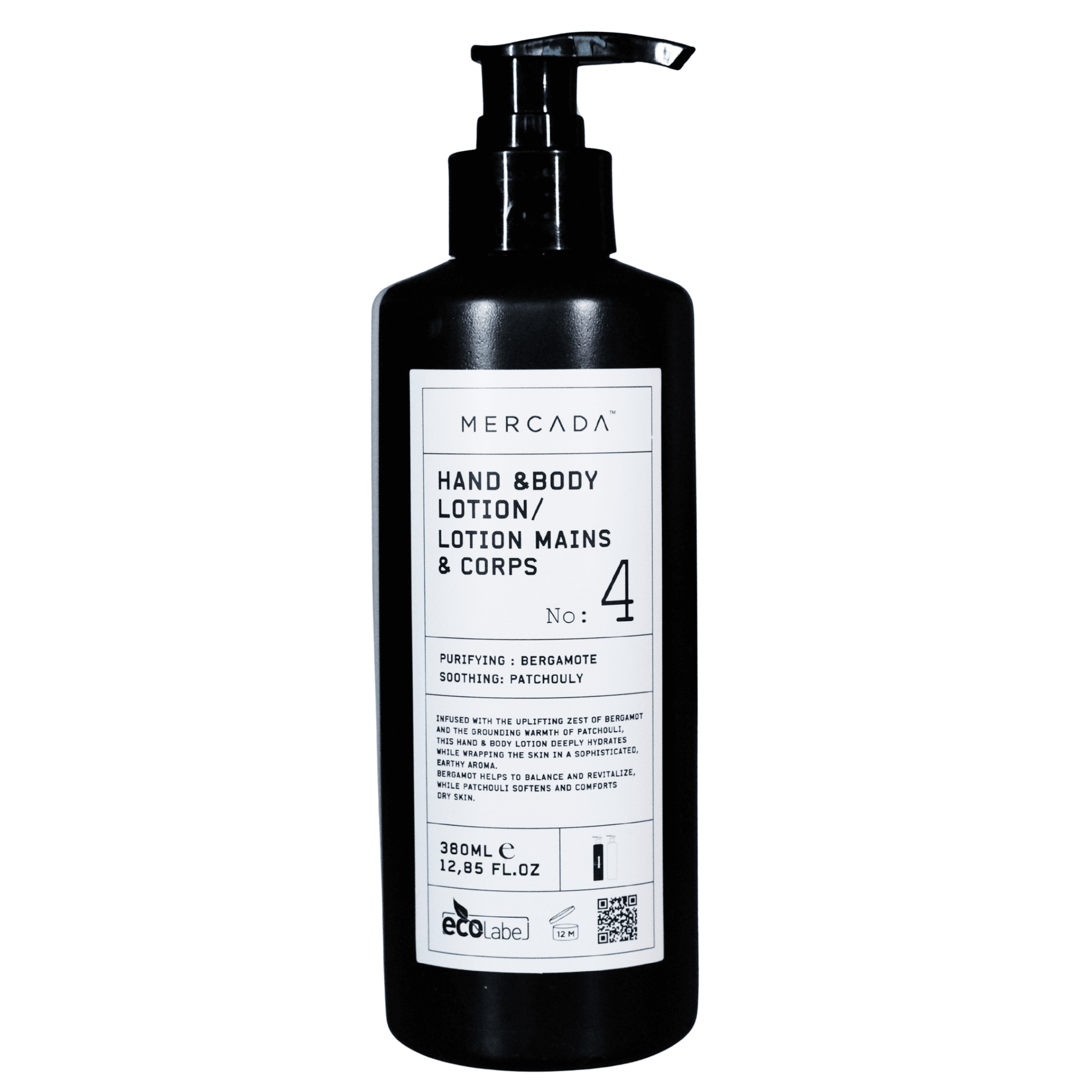 Mercada Vücut Losyonu No 4 - 380 ml (Siyah)
