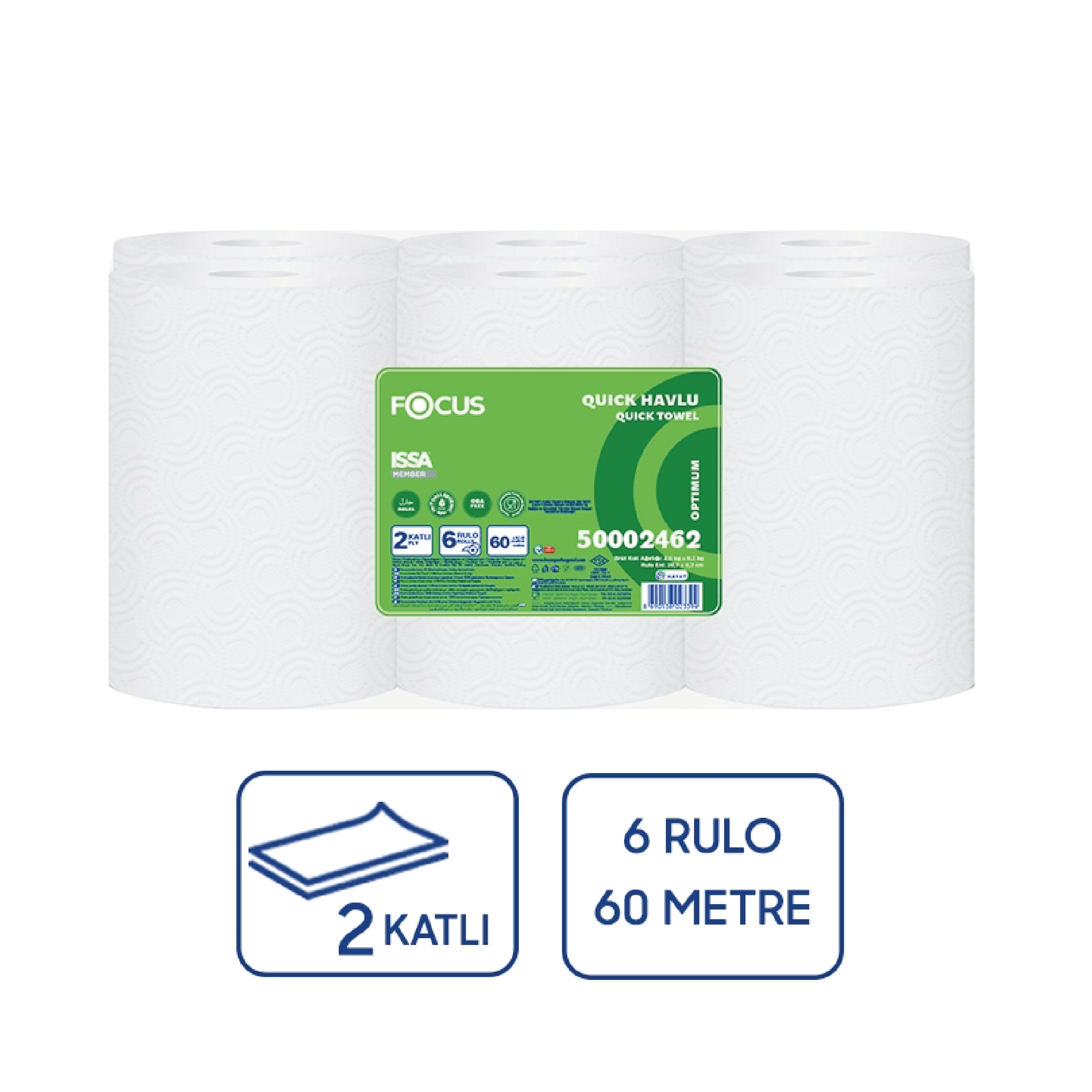 Focus Quick Havlu Rolu 6'lı -50002462