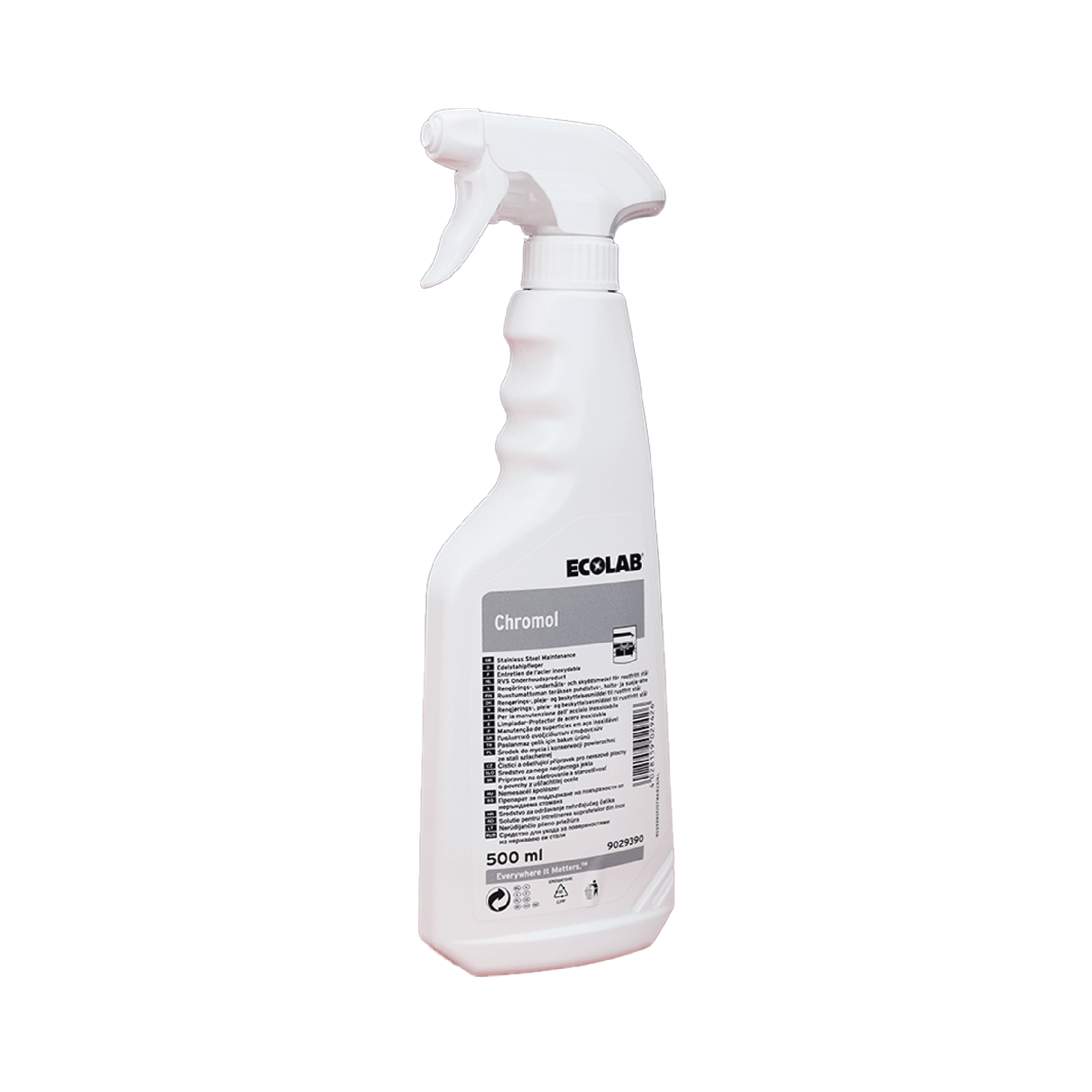 Ecolab Chromol Çelik Yüzeyler Bakım Ürünü 500 ml