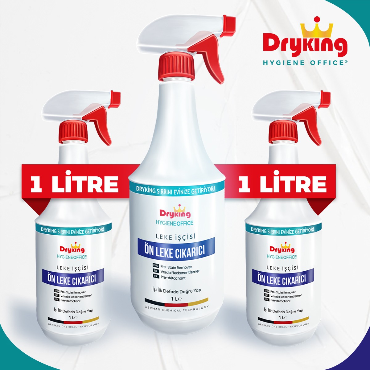 Dryking Leke İşçisi - Ön Leke Çıkarıcı (1 Litre)