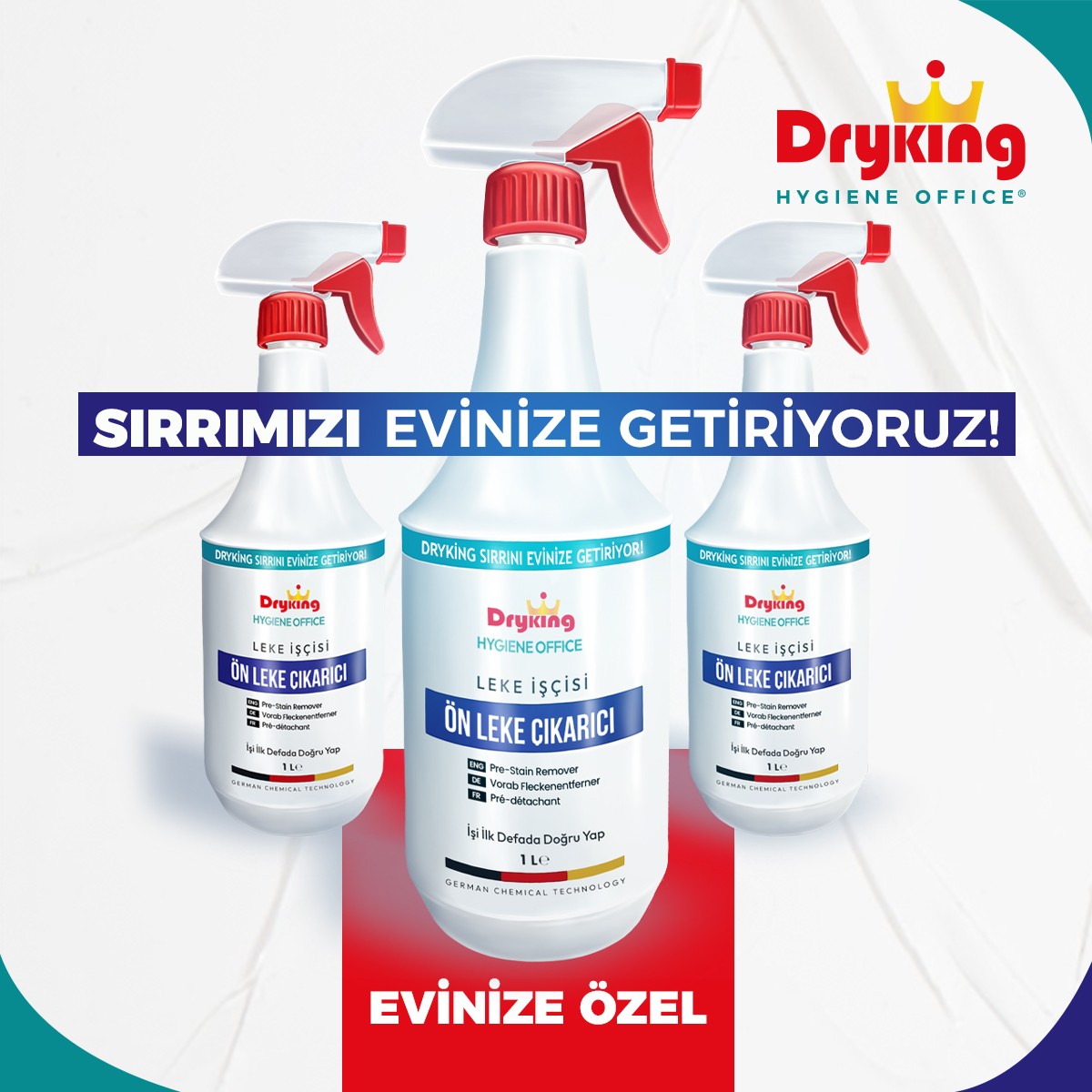 Dryking Leke İşçisi - Ön Leke Çıkarıcı (1 Litre)