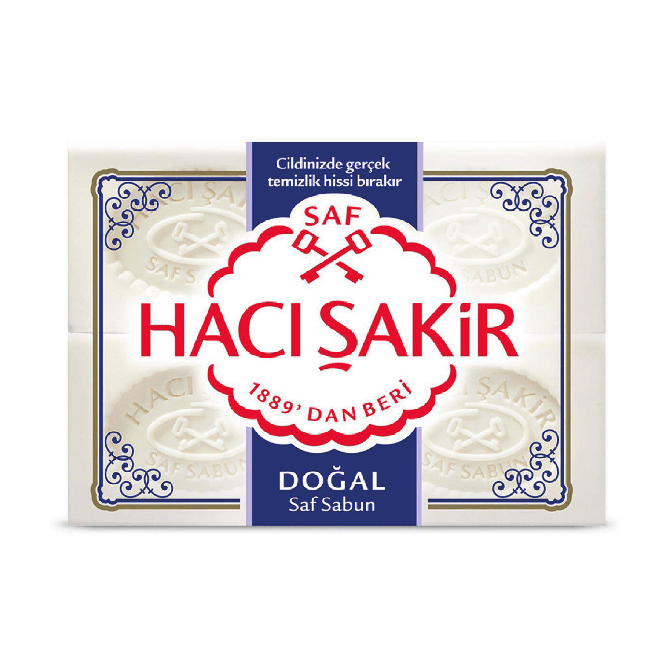 Hacı Şakir Kalıp Sabun 4'Lü 600 gr