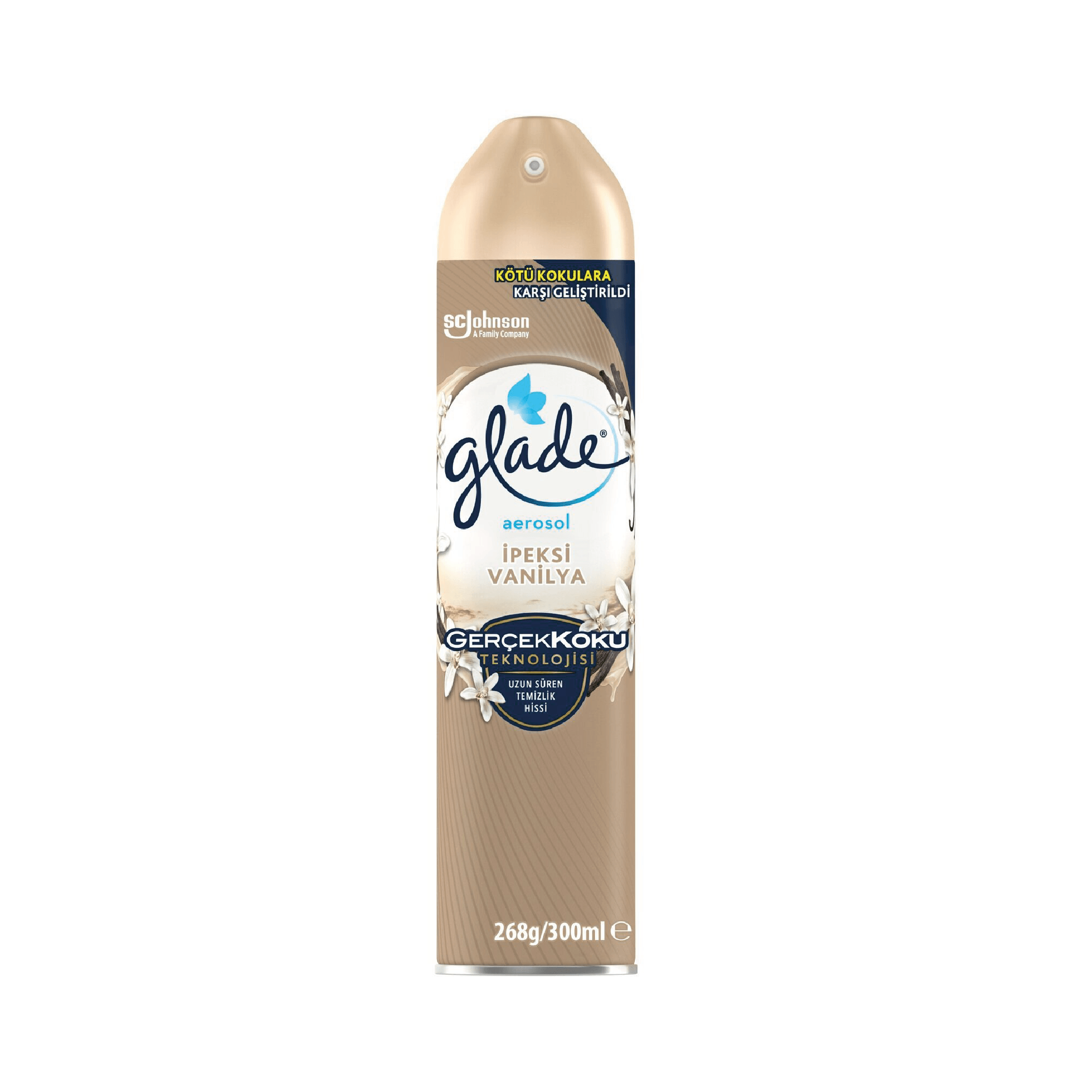 Glade Oda Kokusu Sprey Aerosol Vanilya 300 ml