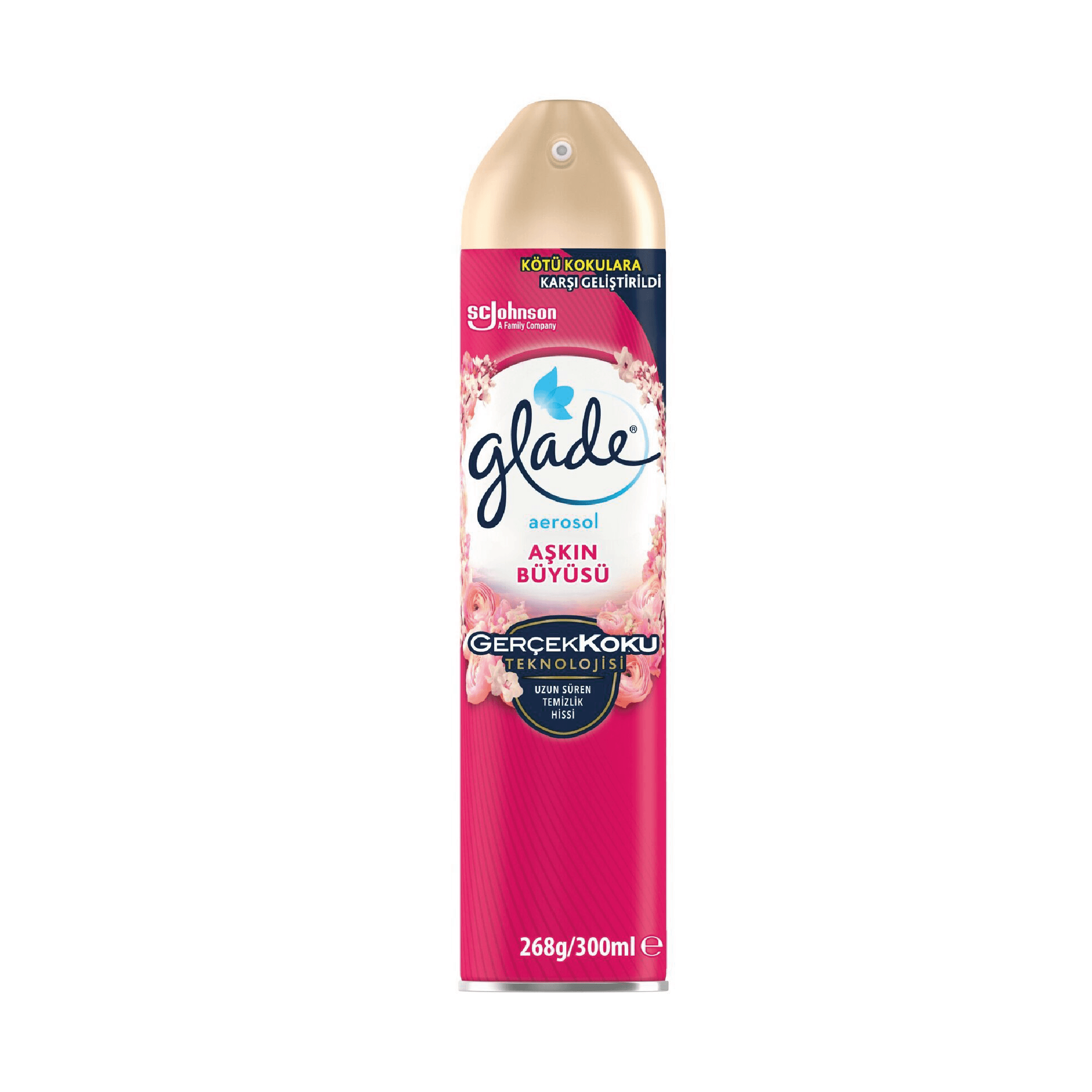 Glade Oda Kokusu Sprey Aerosol Aşkın Büyüsü 300 ml