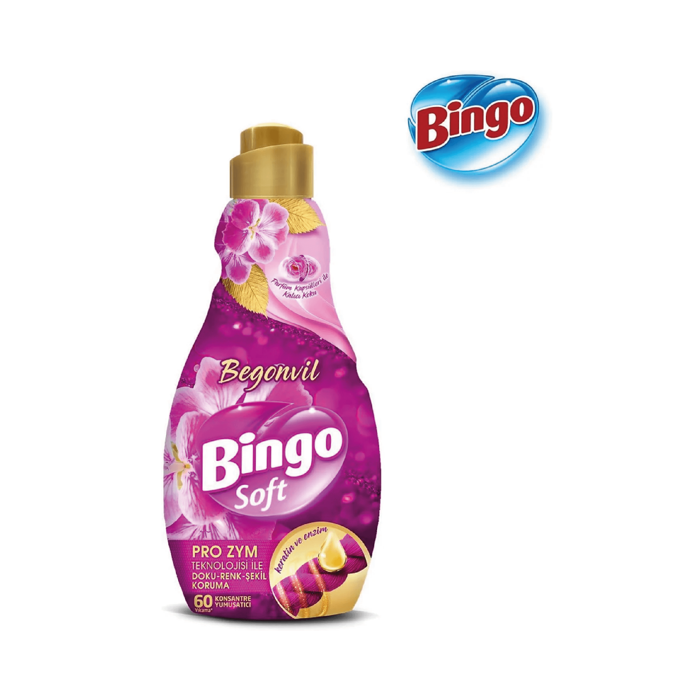 Bingo Soft Konsantre Begonvil Yumuşatıcı 1440 ml
