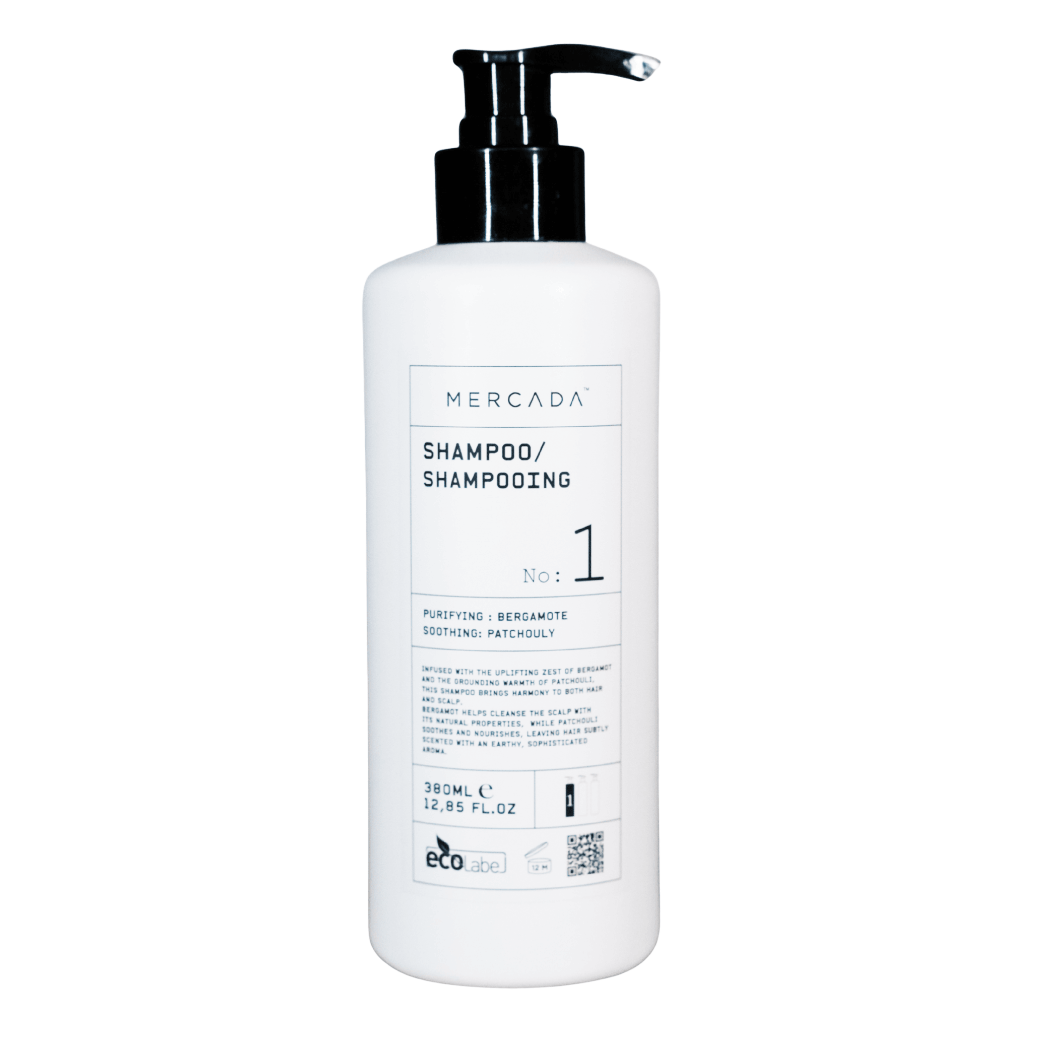 Mercada Şampuan No 1 - 380 ml  (Beyaz)