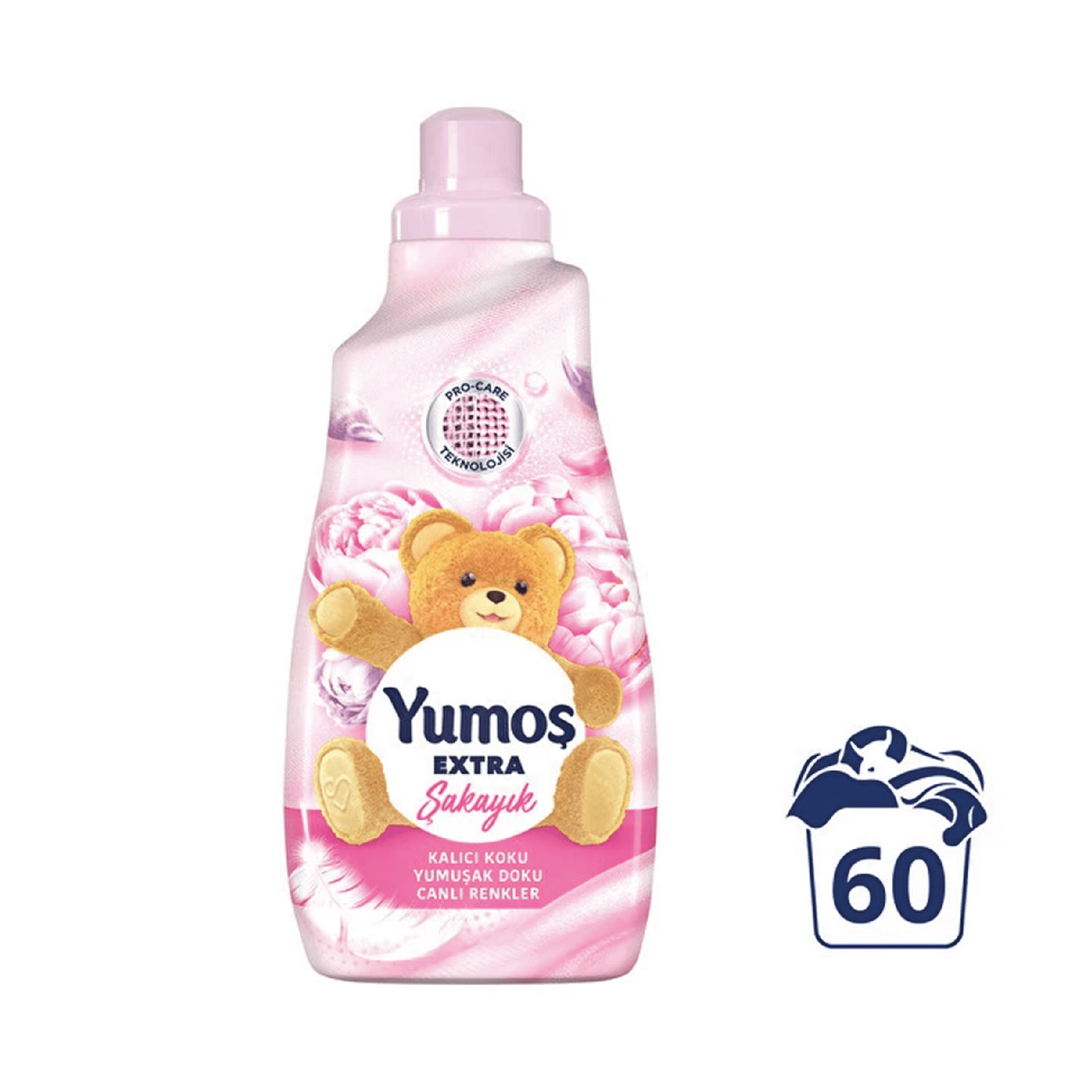 Yumoş Extra Konsantre Çamaşır Yumuşatıcı Şakayık 1440 ml