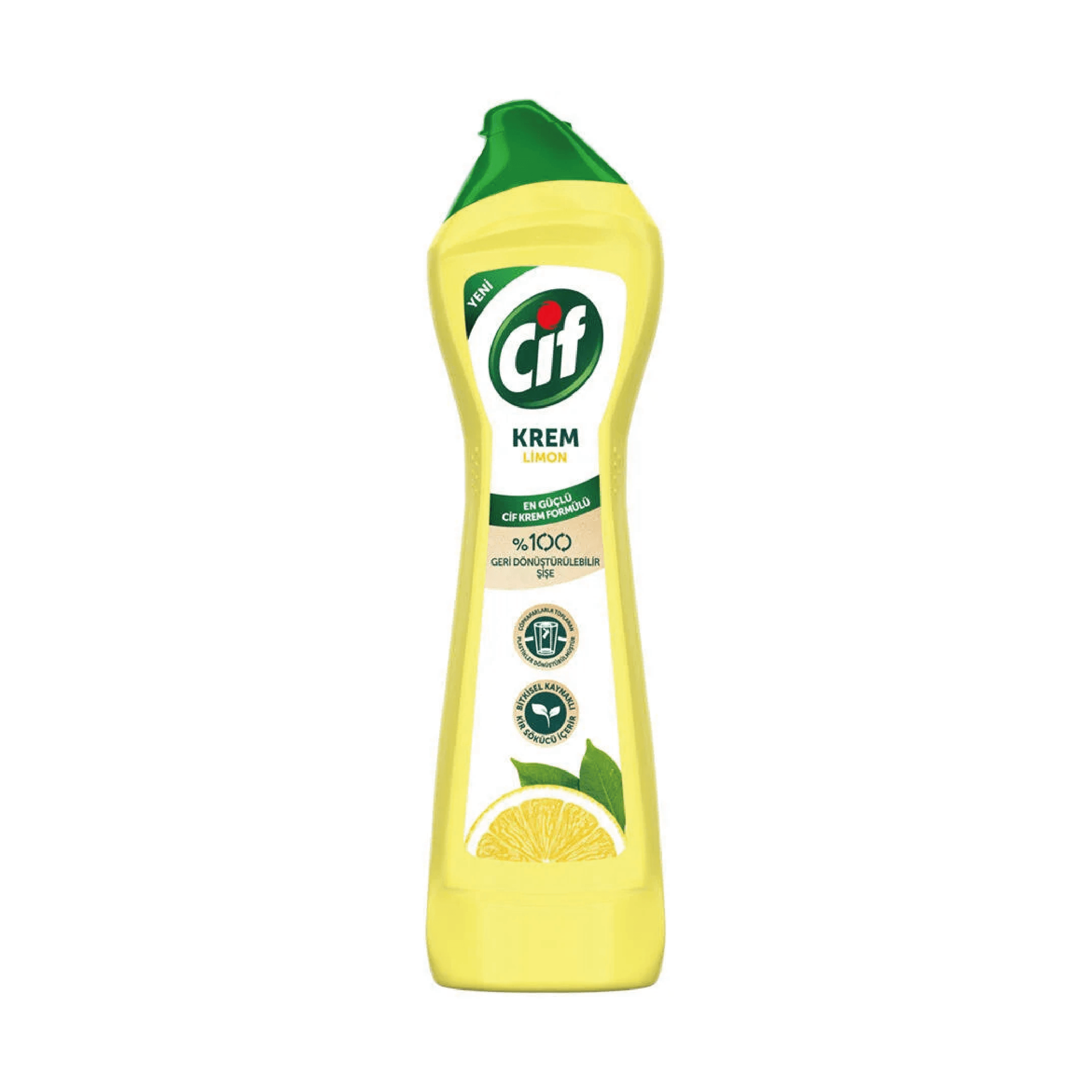 Cif Krem Yeni Nesil Yüzey Temizleyici Limon 500 ml
