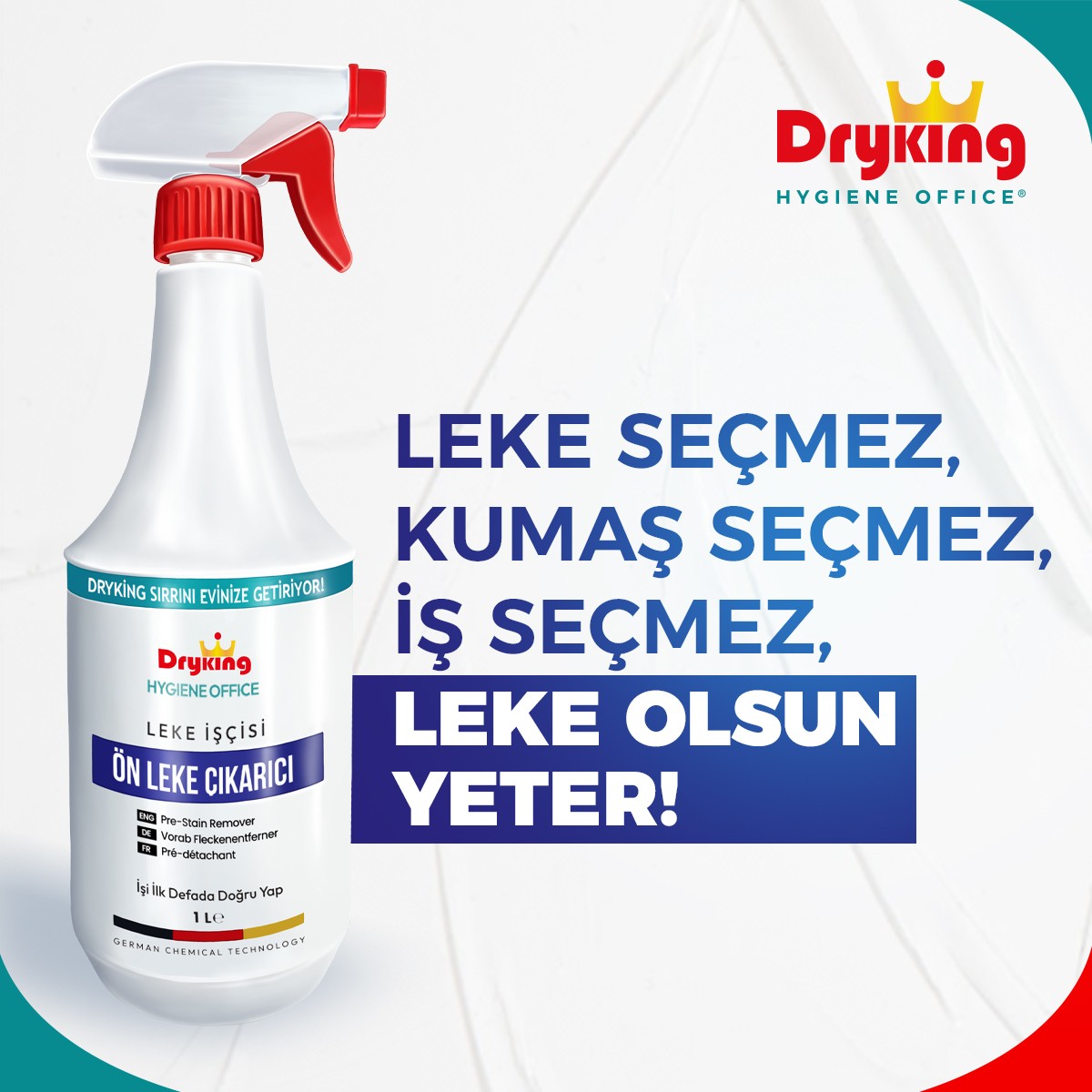 Dryking Leke İşçisi - Ön Leke Çıkarıcı (1 Litre)