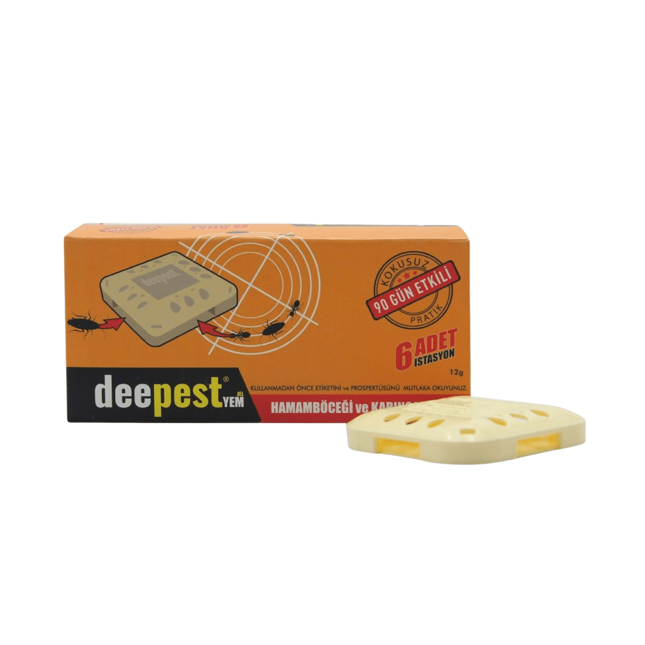 Deepest Hamambocegi ve Karinca Yemi Tablet 6 Kartuş