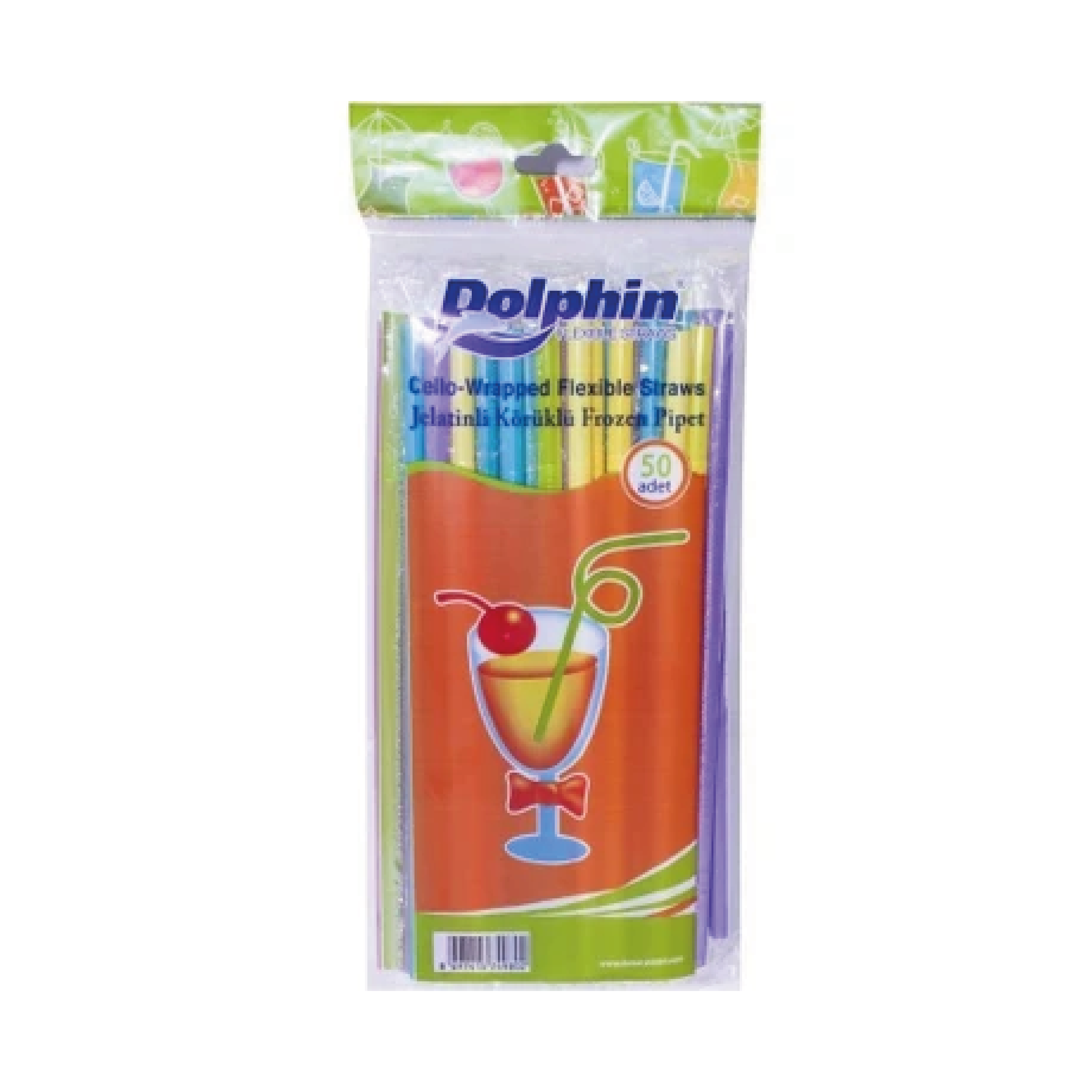 Dolphin Jelatinli Körüklü Frozen Pipet 50 Adet