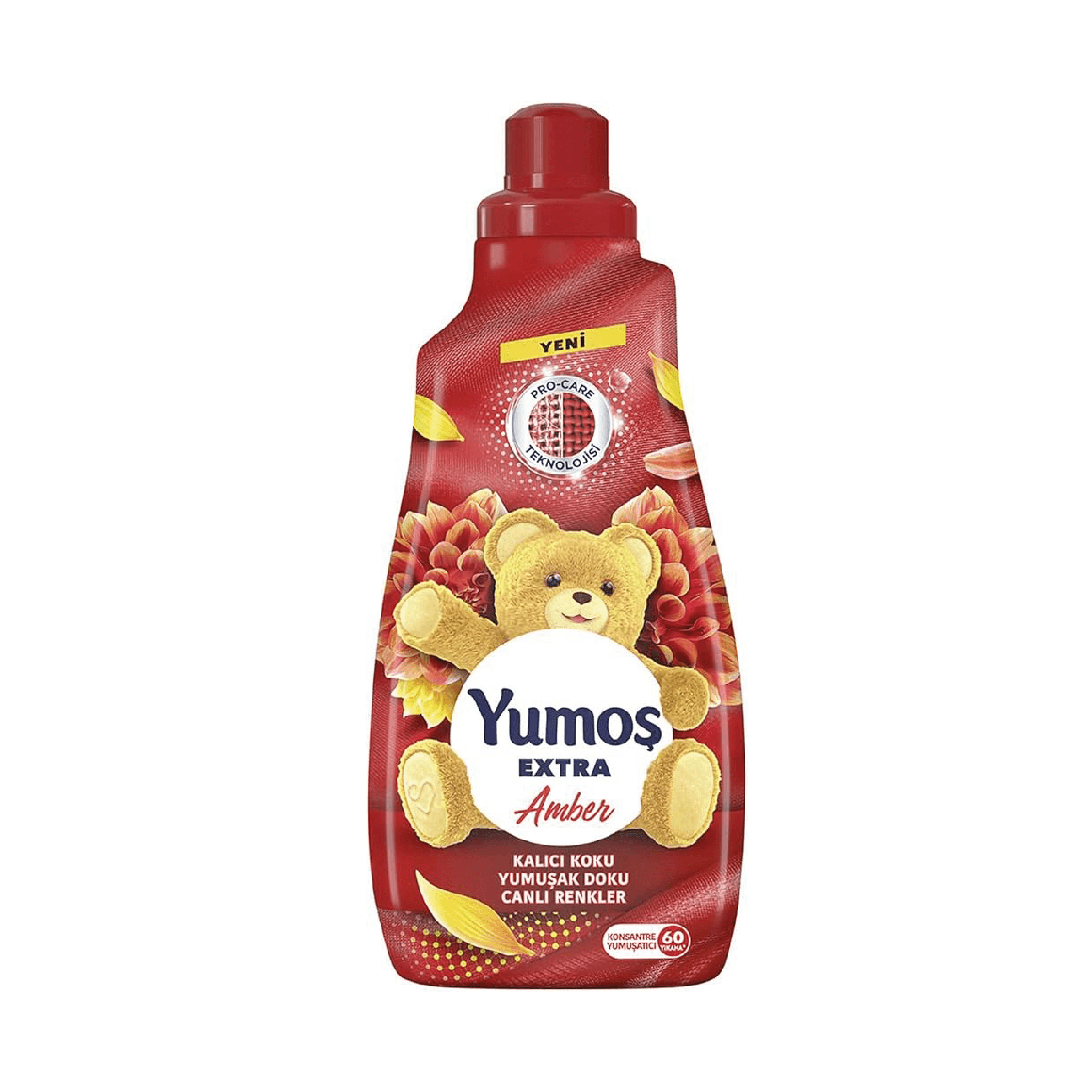 Yumoş Extra Konsantre Çamaşır Yumuşatıcı Amber 1440 ml