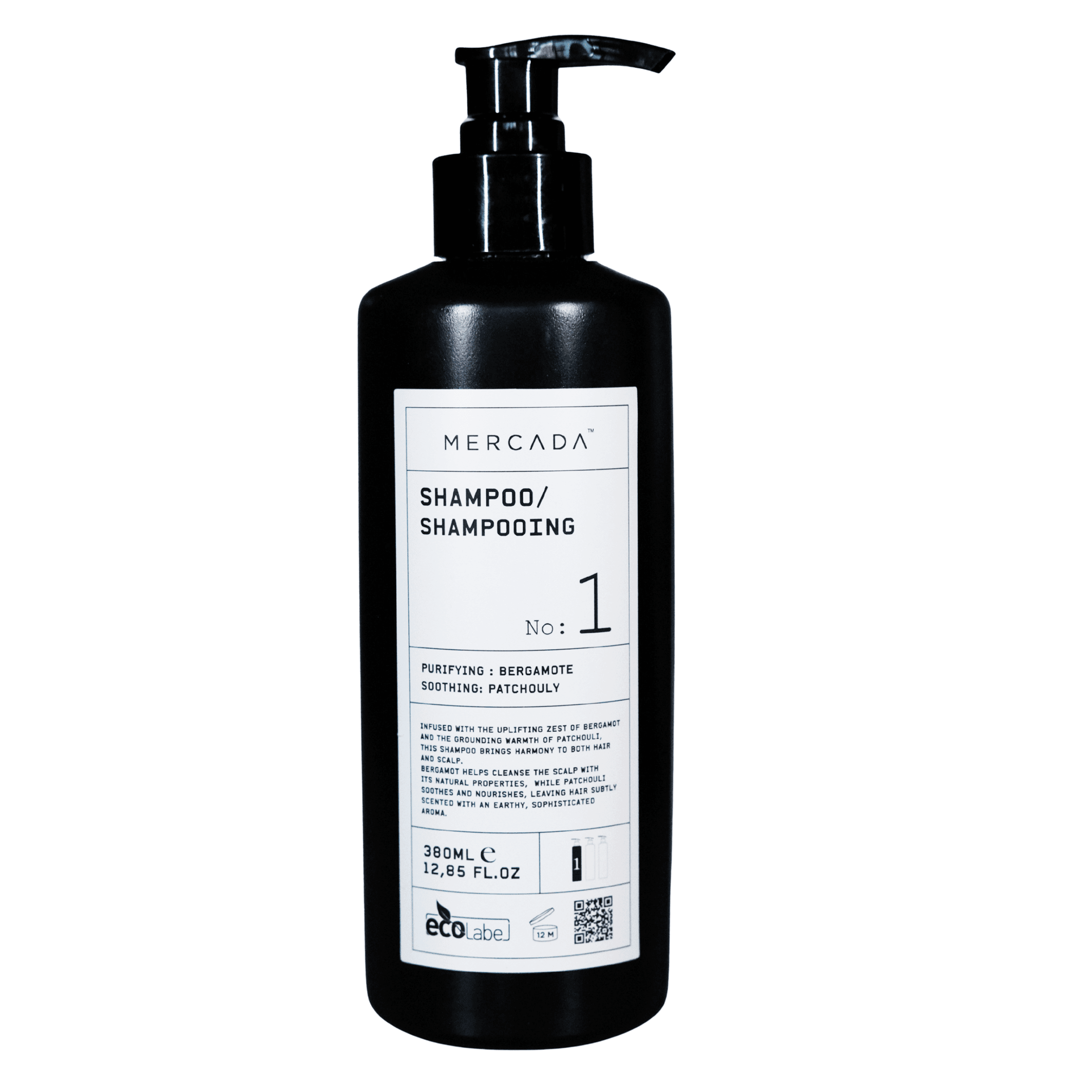 Mercada Şampuan No 1 - 380 ml (Siyah)