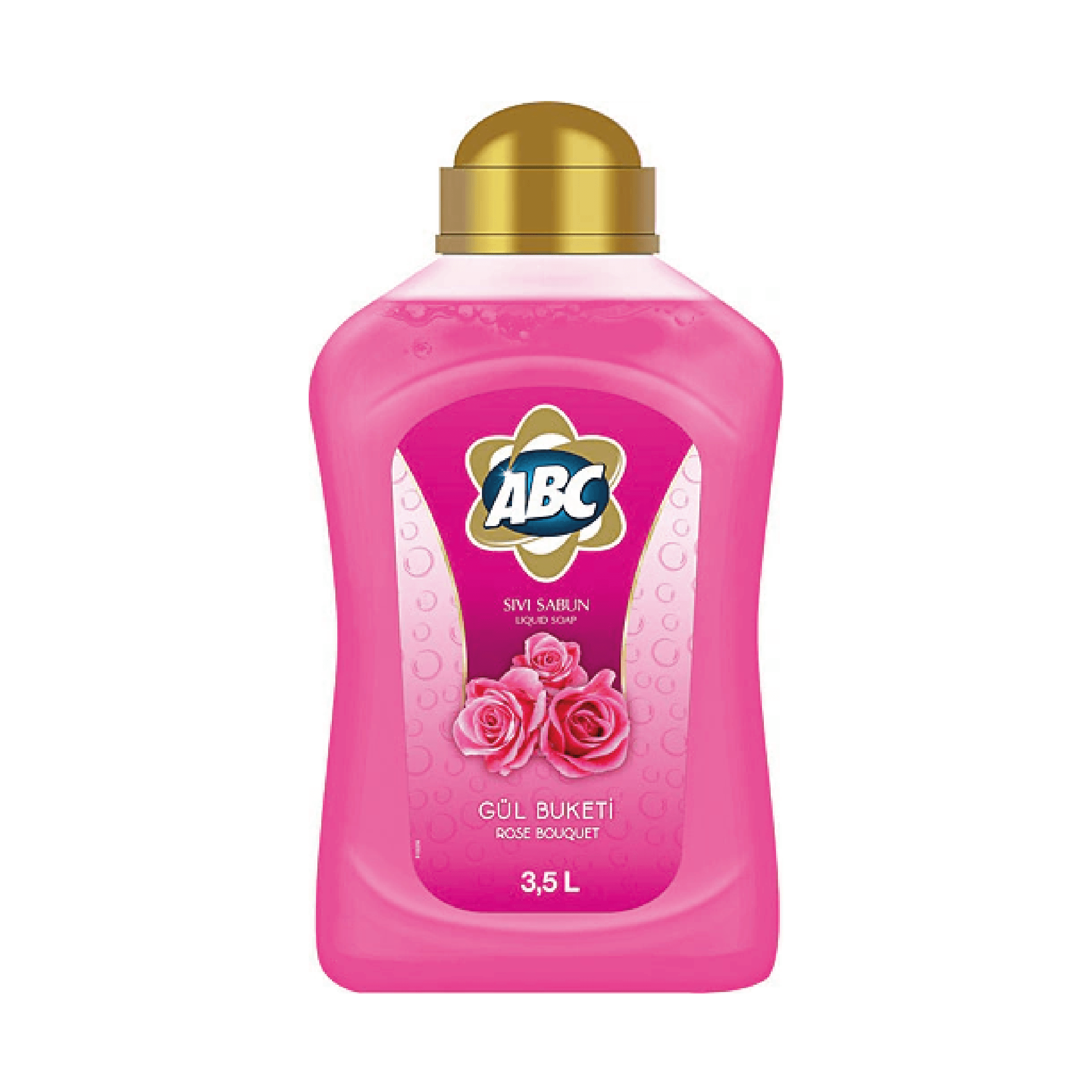 Abc Gül Pembe Buket Sıvı Sabun 3 lt