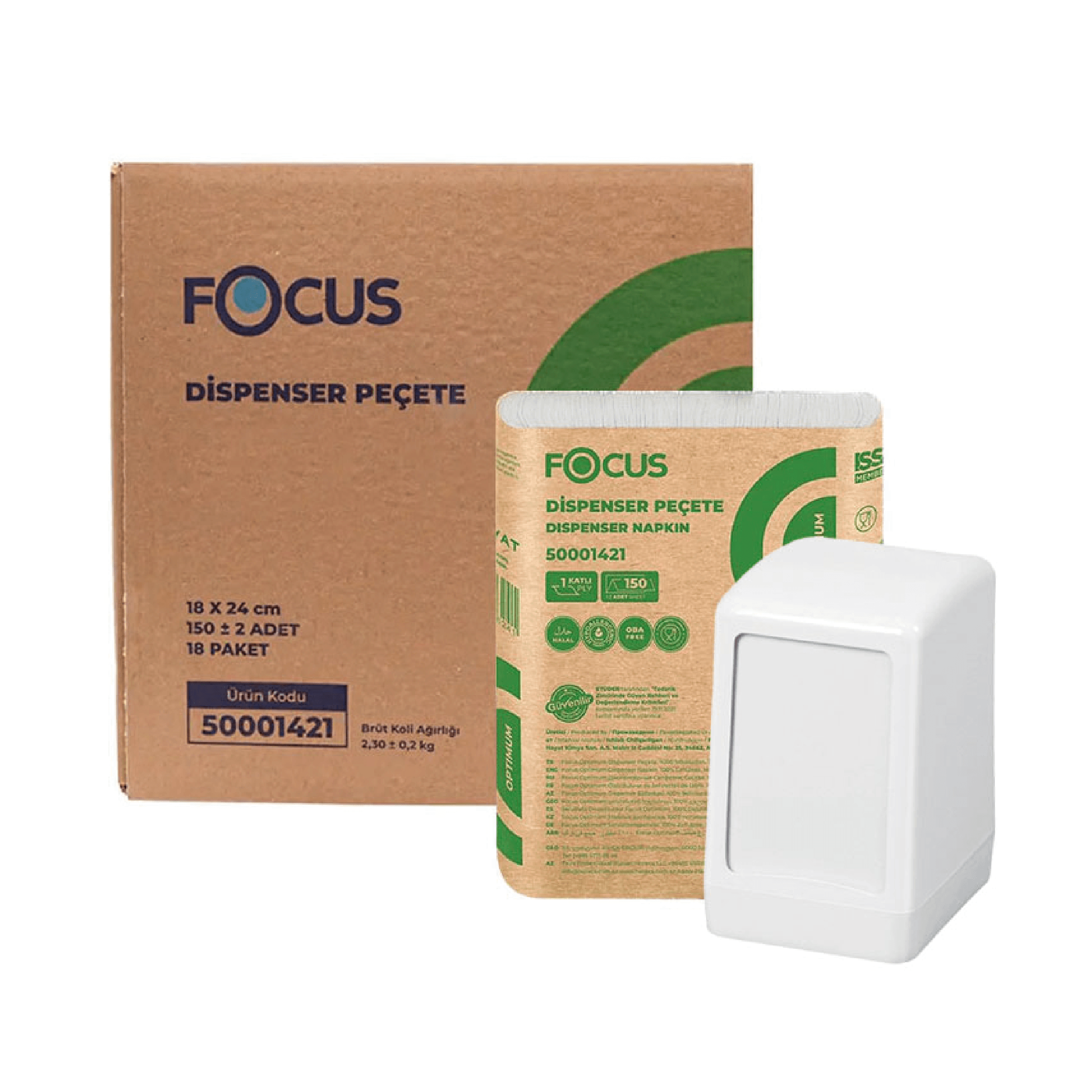 Focus Optimum Dispenser Peçete