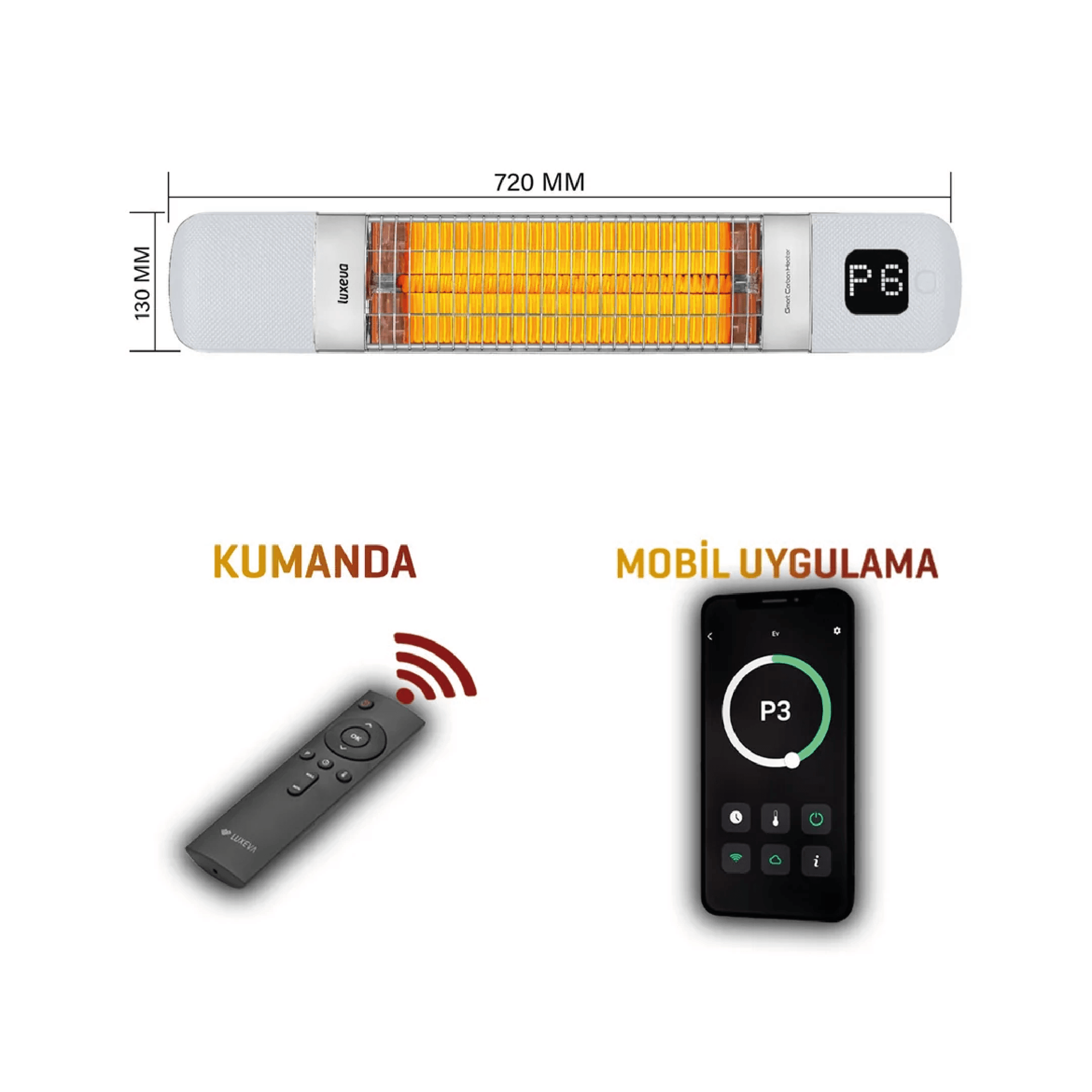 Luxeva Smart-WL Mini White