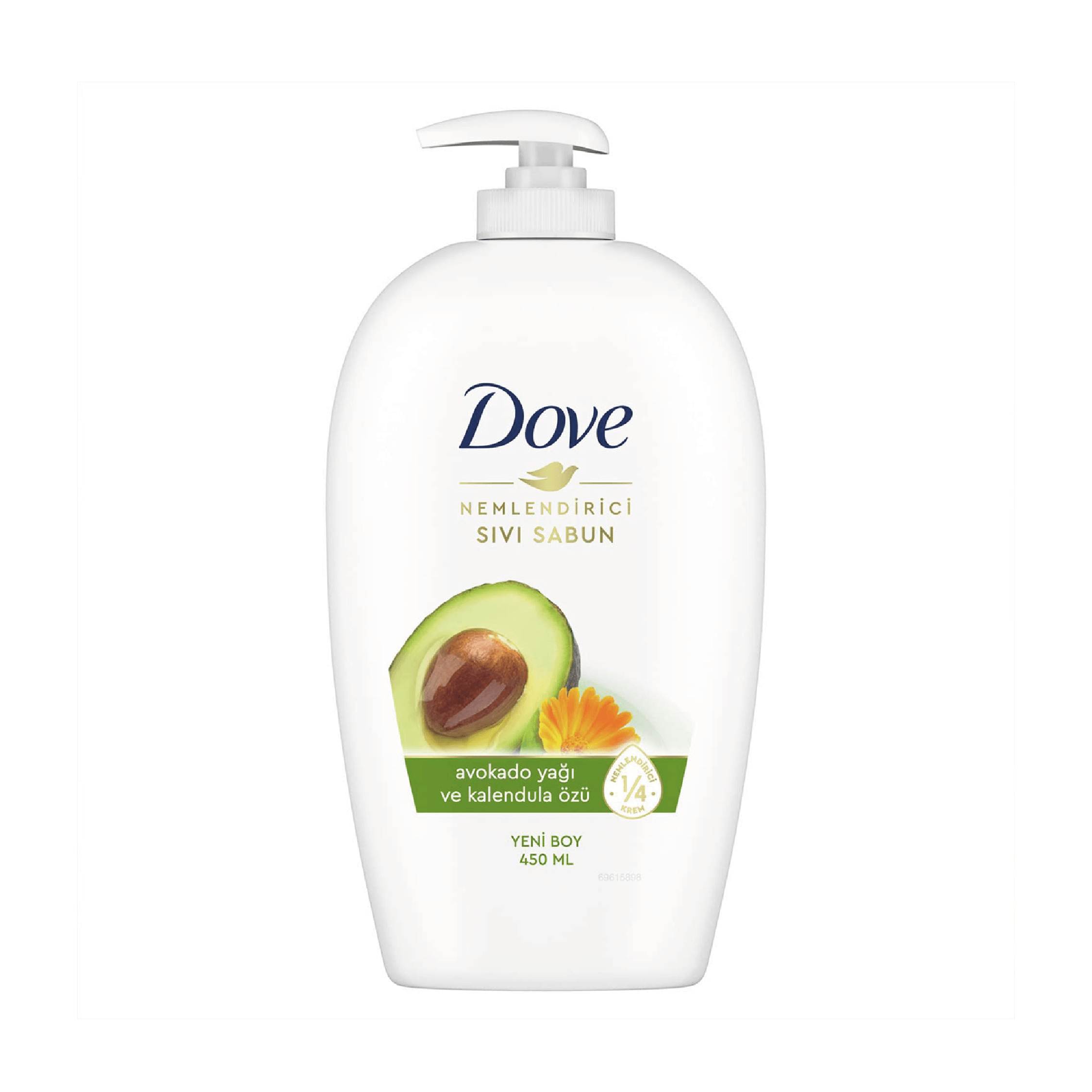 Dove Sıvı Sabun Avokado Yağı & Kalendula Özü 450 ml