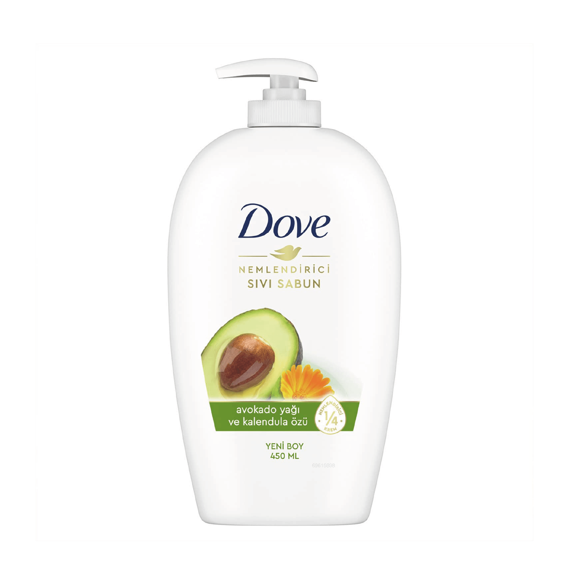 Dove Sıvı Sabun Avokado Yağı & Kalendula Özü 450 ml